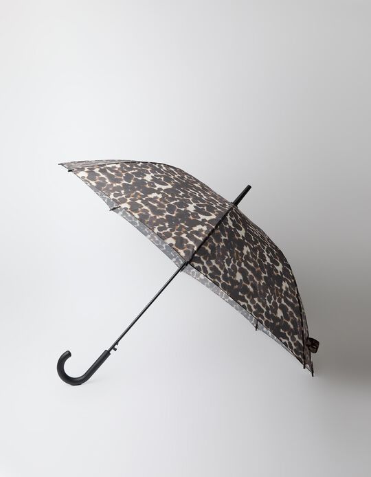 Comprar Online Guarda-Chuva Animal Print, Mulher, Castanho