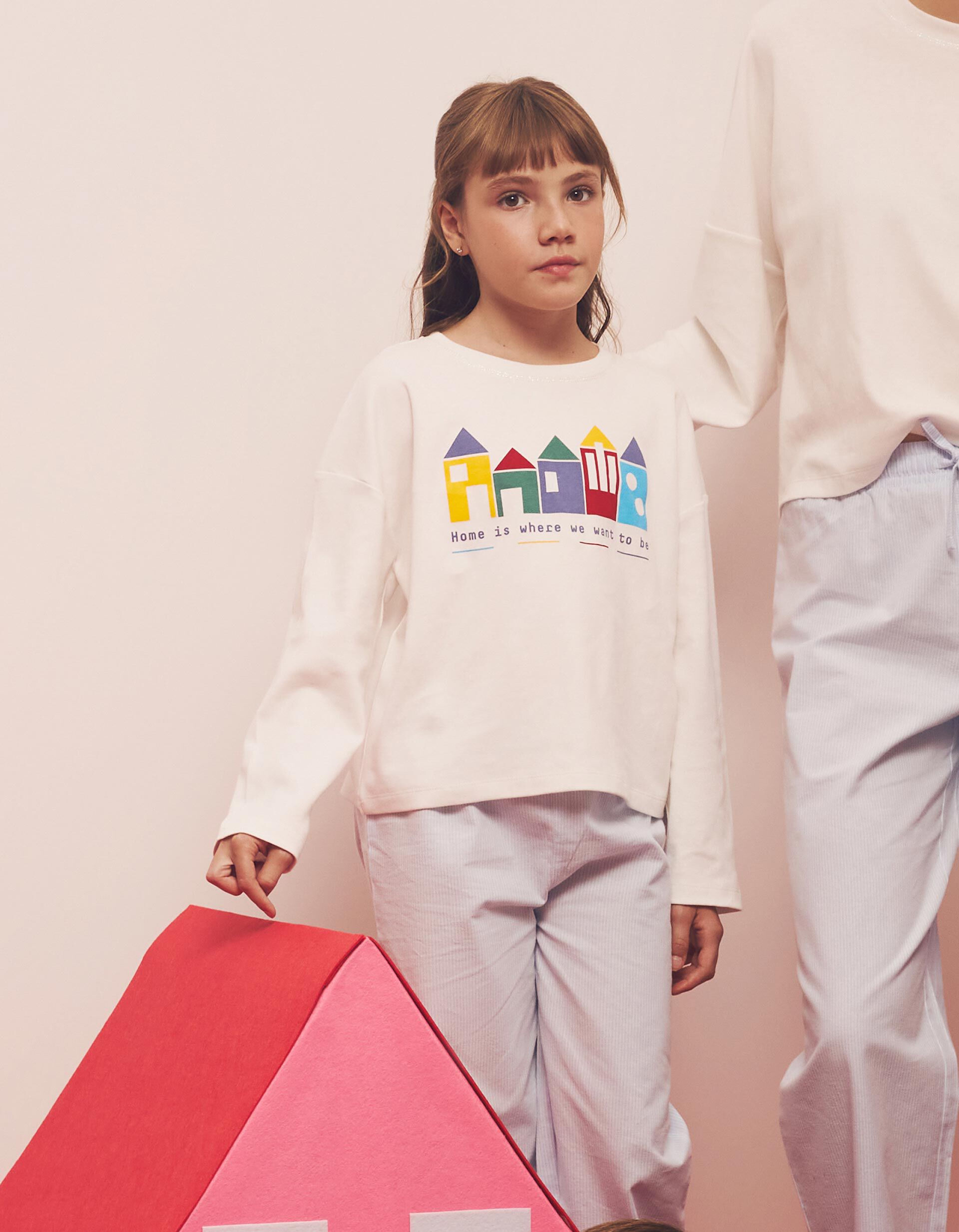 Comprar Online Pijama, Menina, Bege Claro 