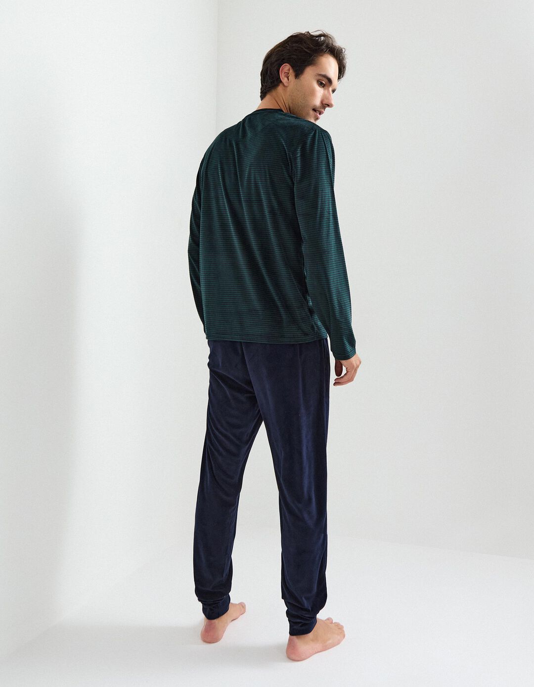 Pijama, Homem, Azul Escuro 