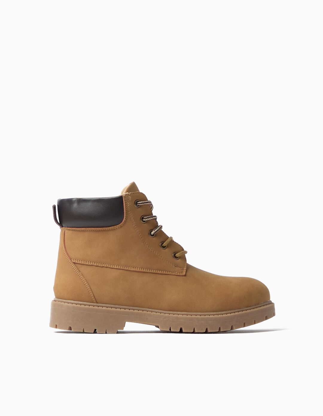 Botas, Menino, Castanho