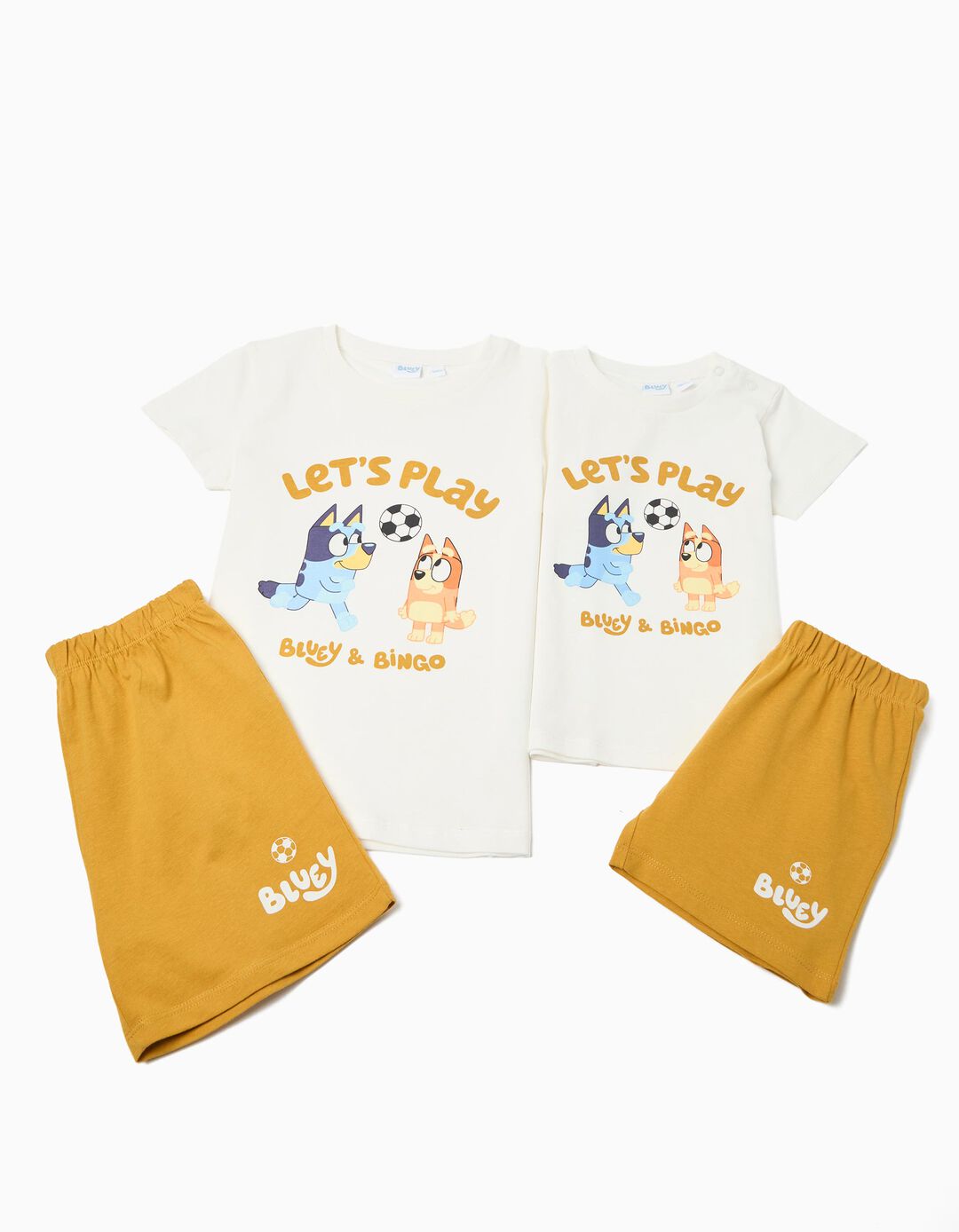 Pijama 'Bluey', Menino, Branco