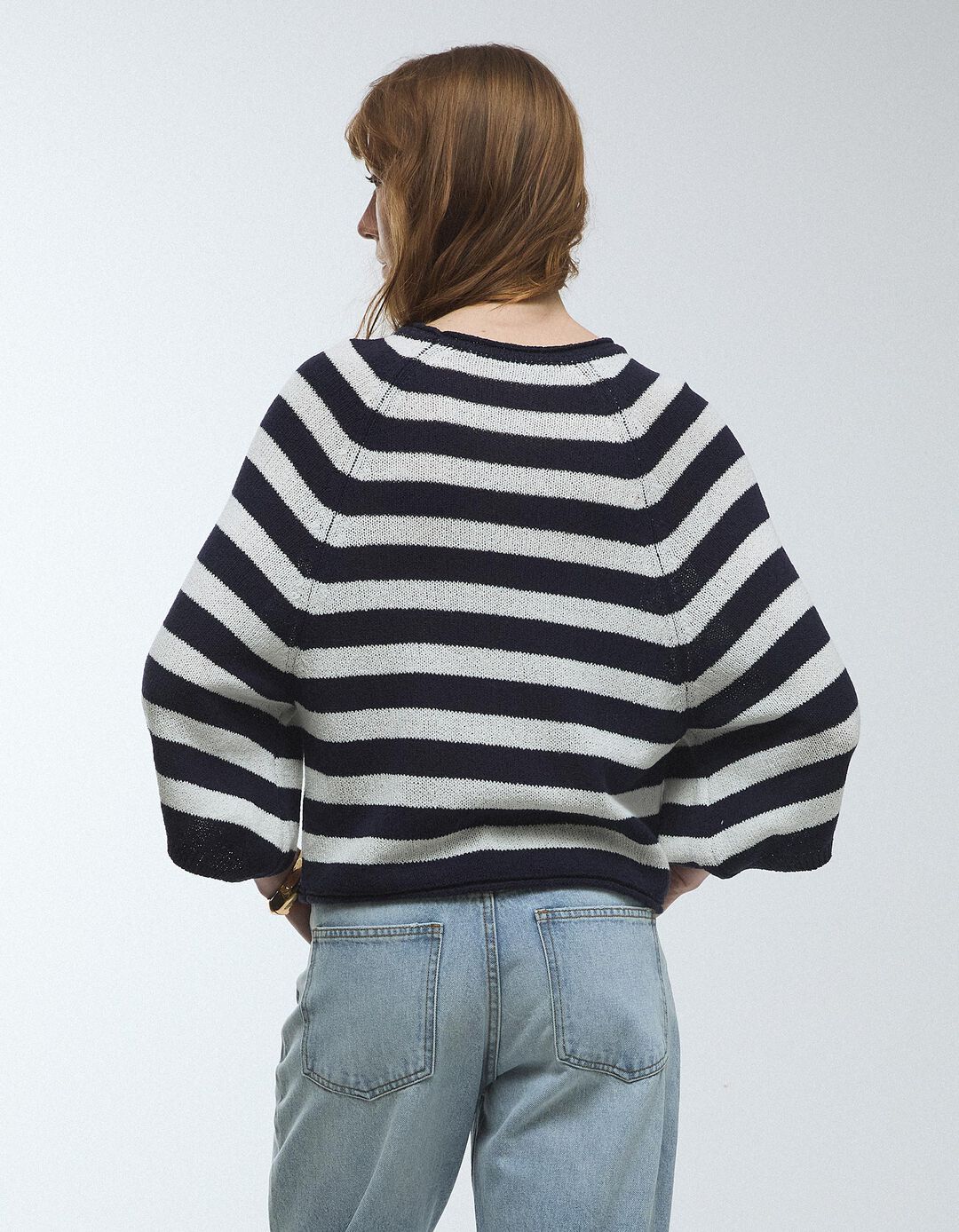 Camisola de Malha, Mulher, Branco