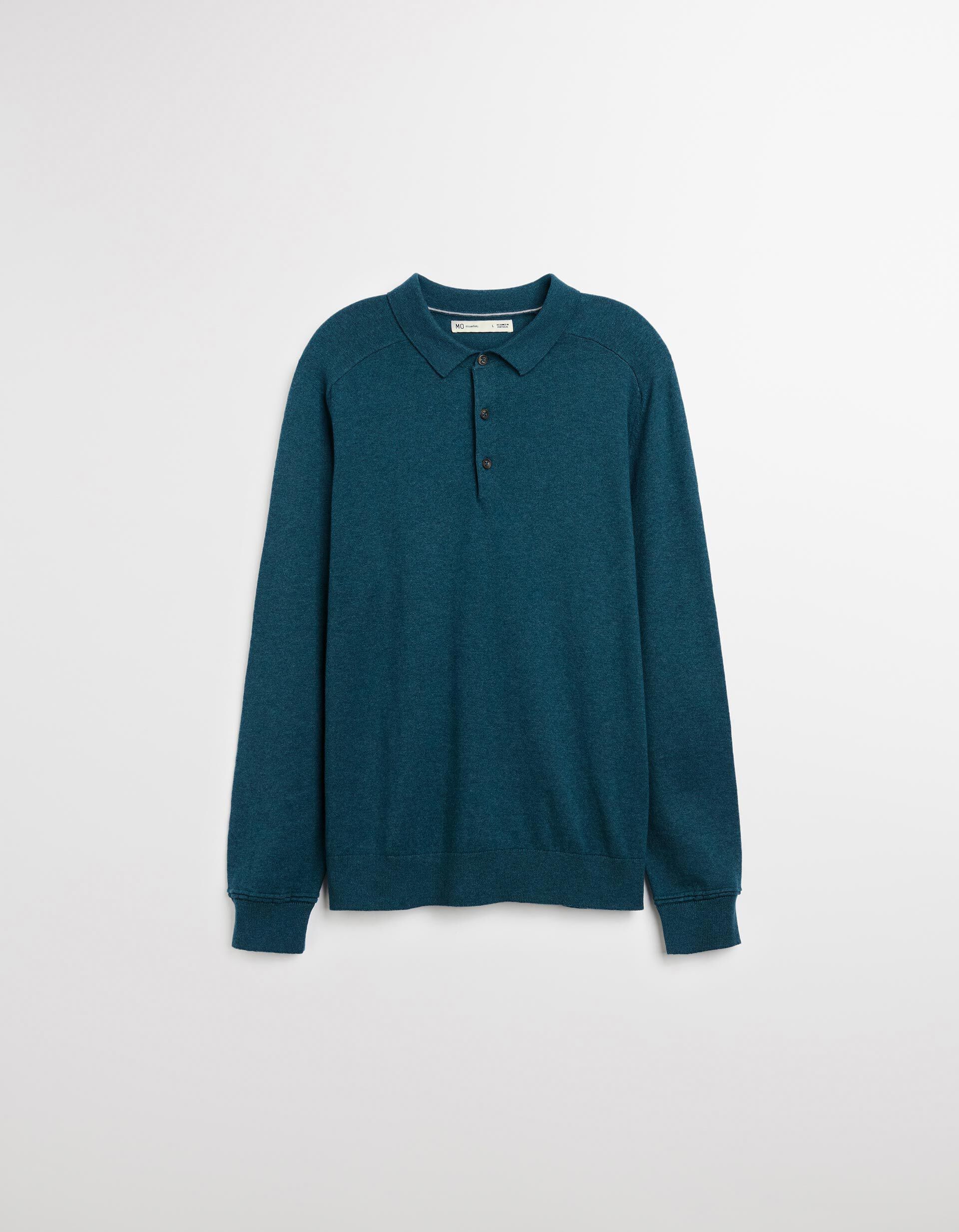 Comprar Online Polo com Caxemira, Homem, Verde Escuro