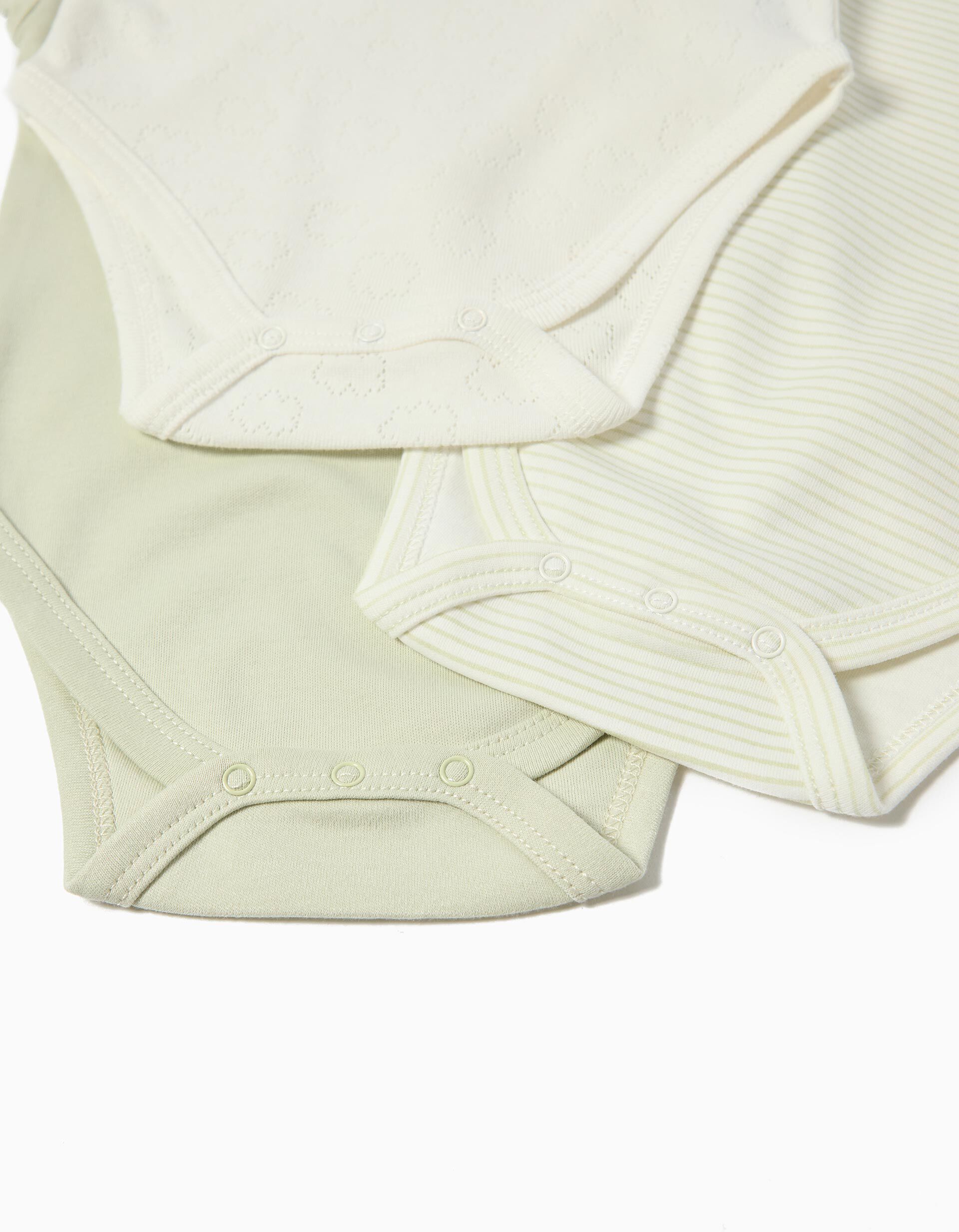 Comprar Online Pack 3 Bodies de Manga Comprida, Menina, Multicor