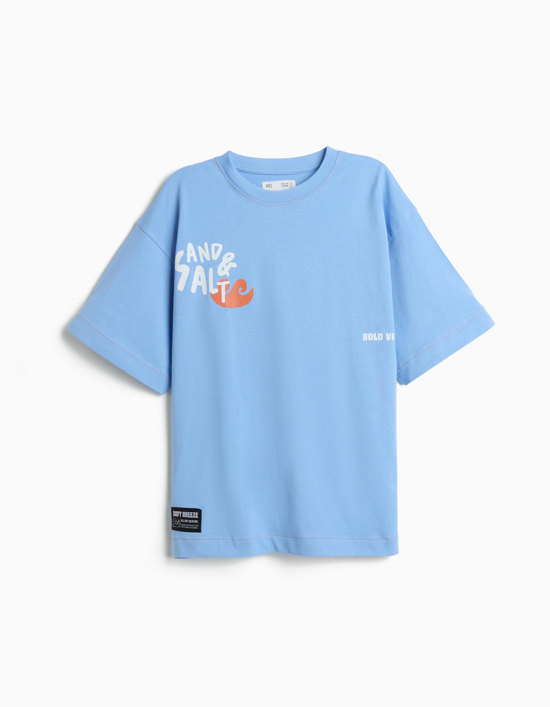 Comprar Online T-shirt Estampada, Menino, Azul