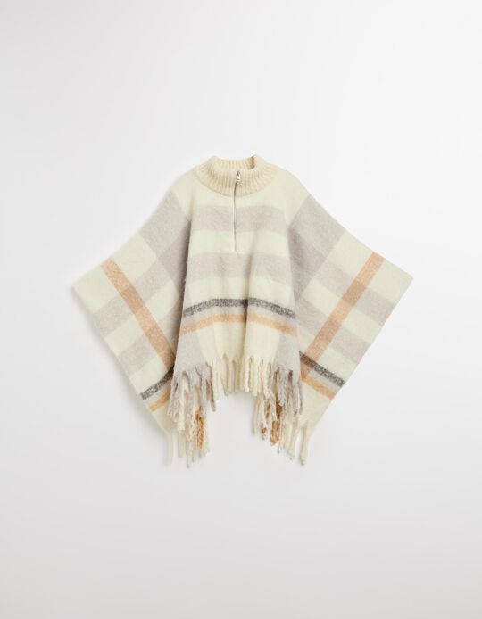 Comprar Online Poncho, Mulher, Cinzento