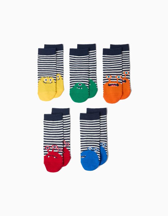 Comprar Online Pack 5 Pares De Meias, Menino, Multicolor