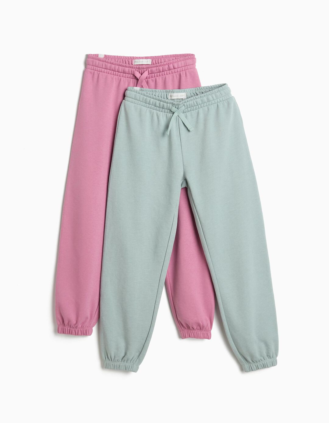 Pack 2 Joggings De Felpa, Menina, Verde Claro