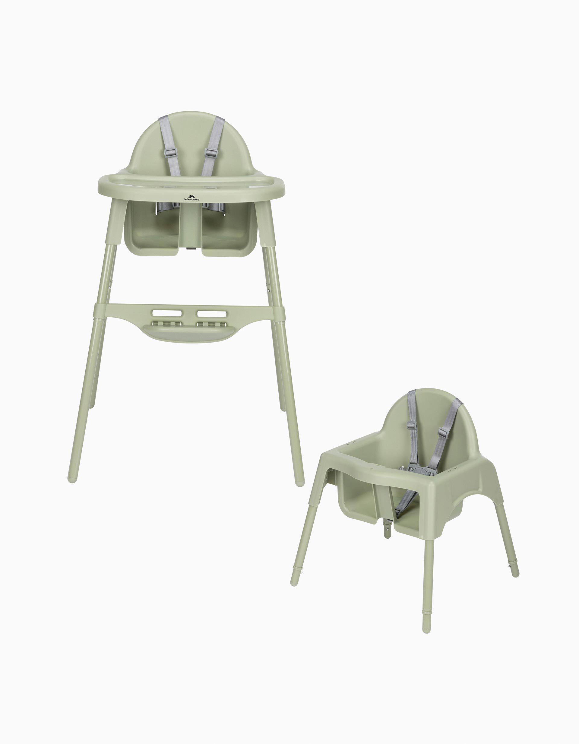 Comprar Online Cadeira De Refei&ccedil;&atilde;o Evolutiva Bebe Confort Meely 2 em 1, Green