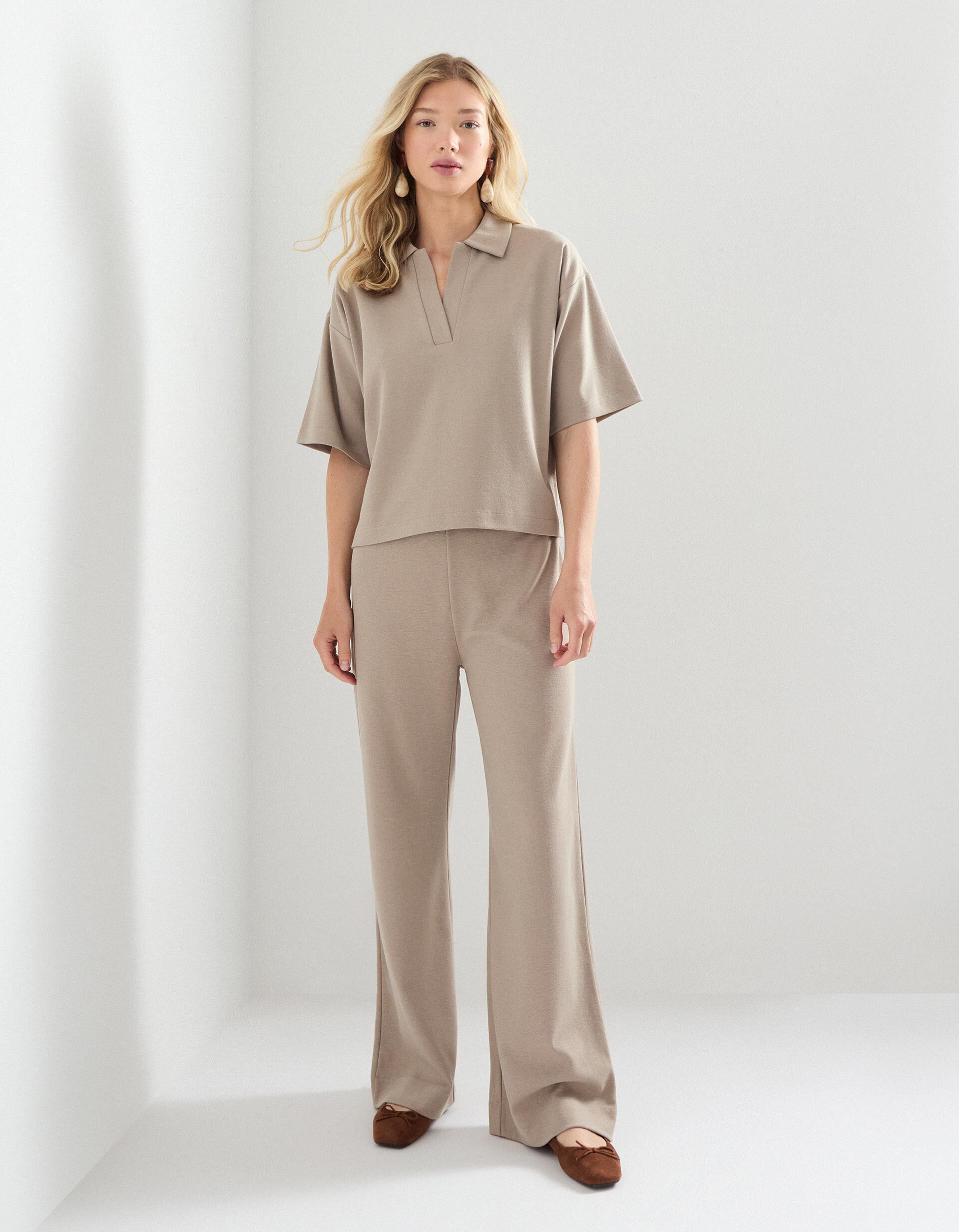 Comprar Online Cal&ccedil;as, Mulher, Bege