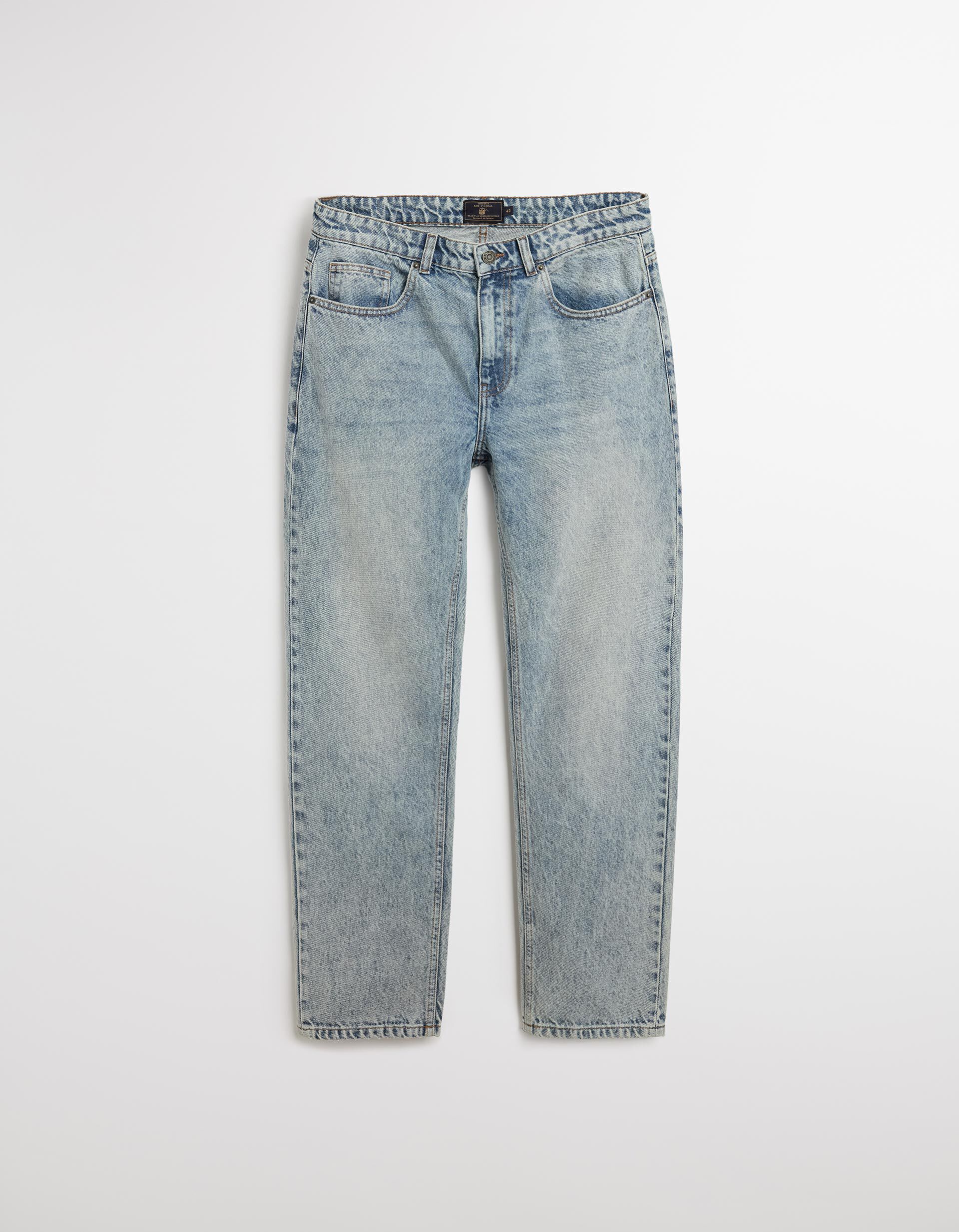 Comprar Online Cal&ccedil;as de Ganga 'Relaxed Fit', Homem, Azul Claro