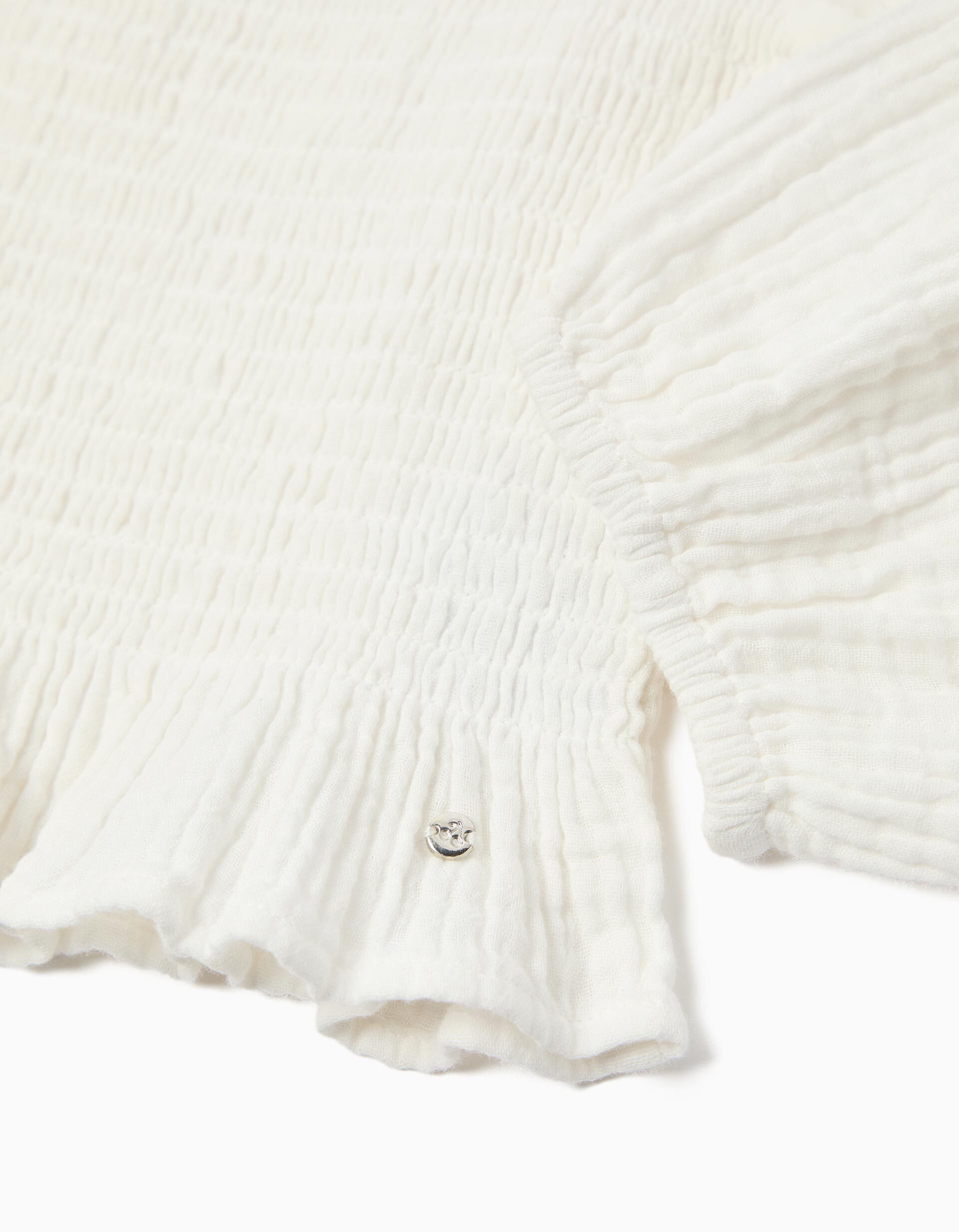 Comprar Online Blusa de Manga Comprida, Menina, Branco