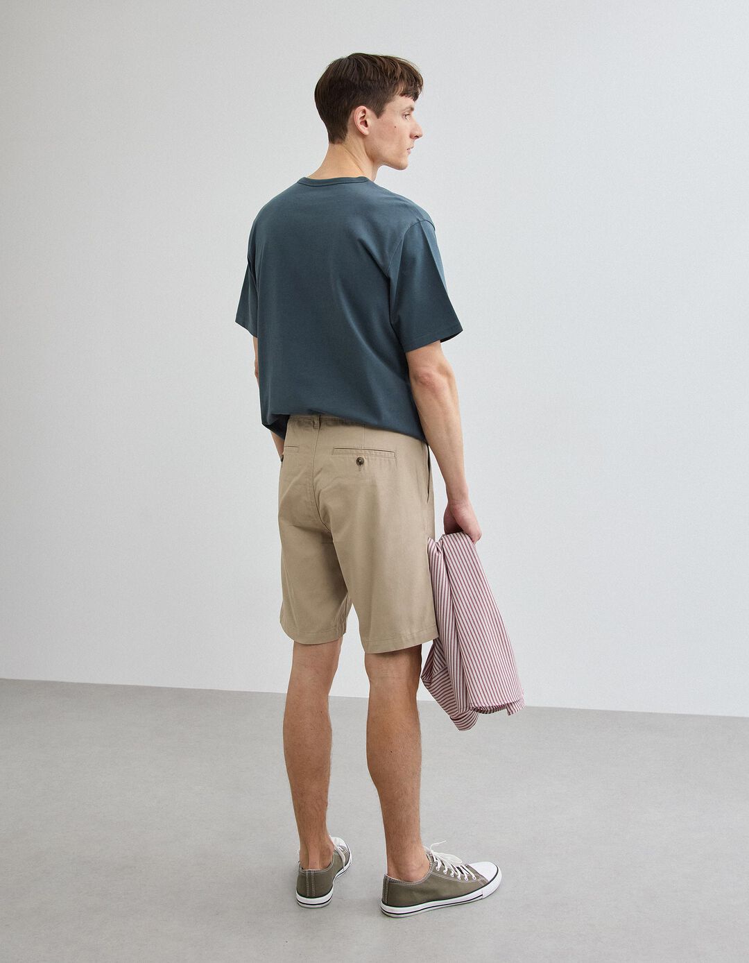 Cal&ccedil;&otilde;es, Homem, Bege