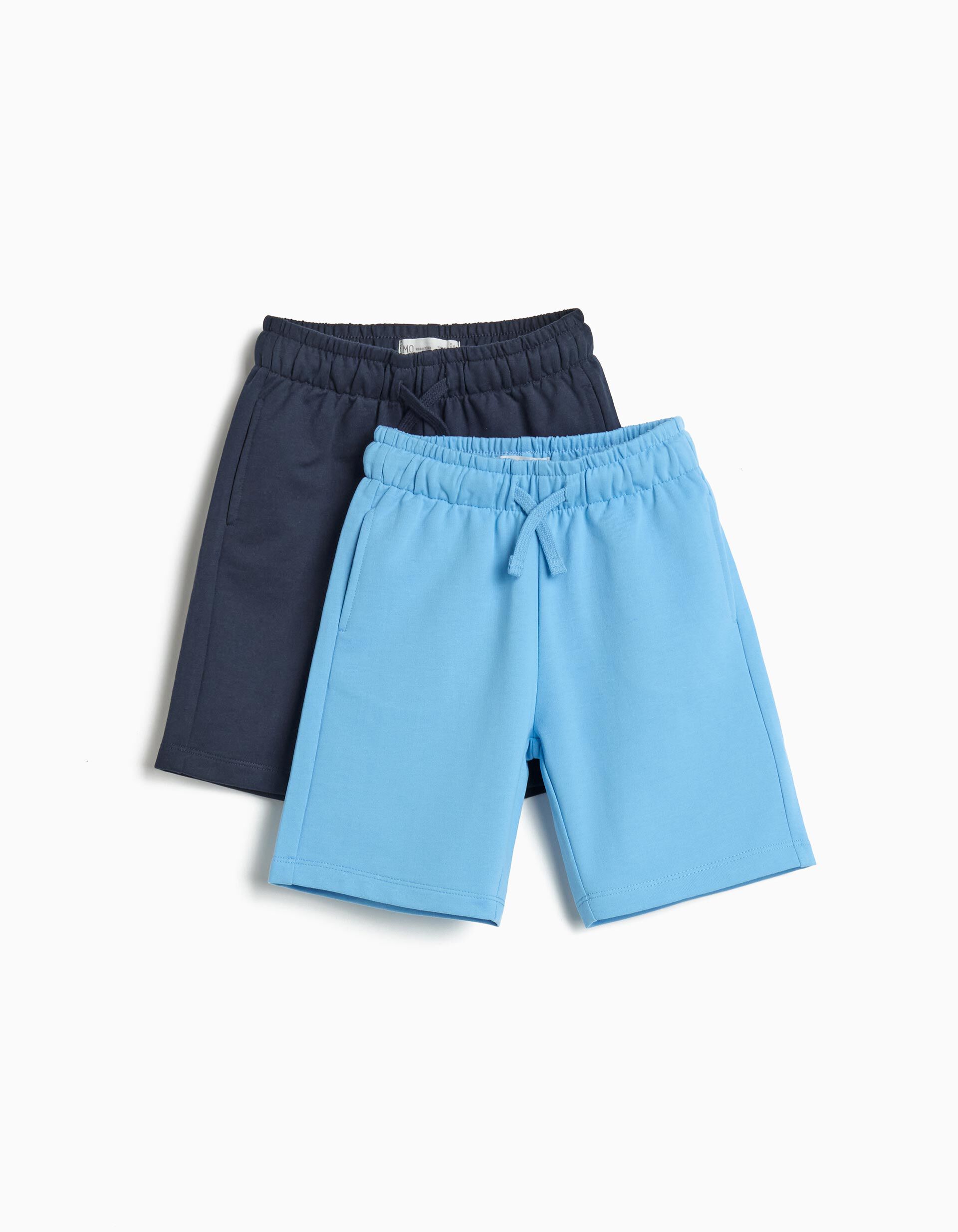 Comprar Online Pack 2 Cal&ccedil;&otilde;es de Felpa, Menino, Azul Escuro