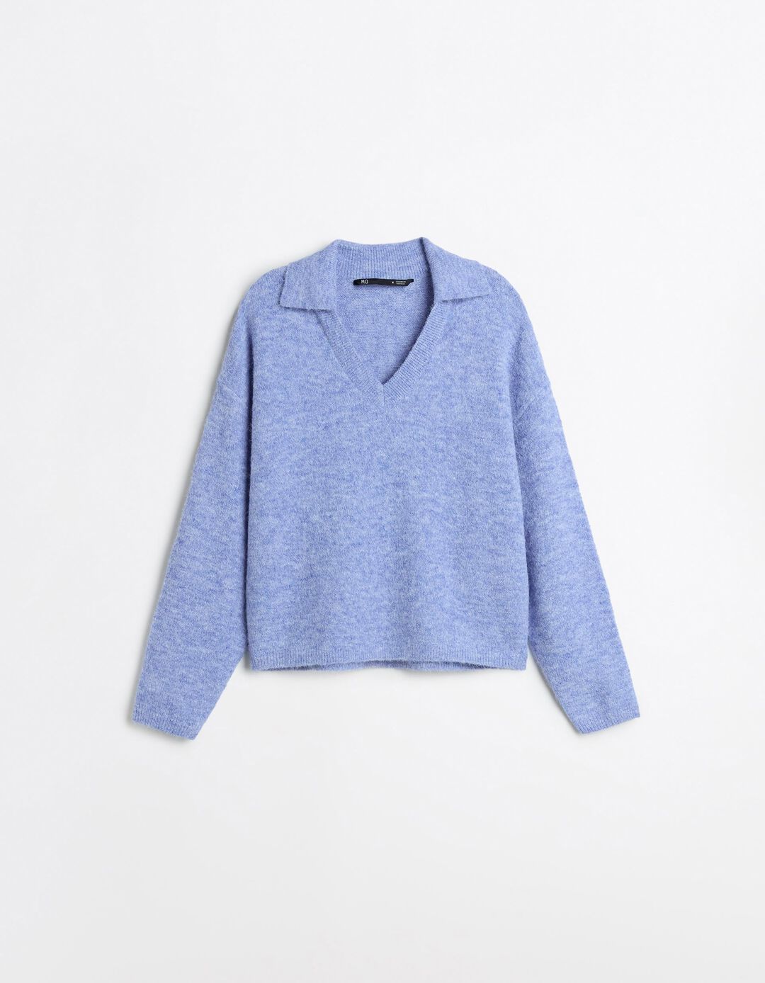 Polo de Malha, Mulher, Azul