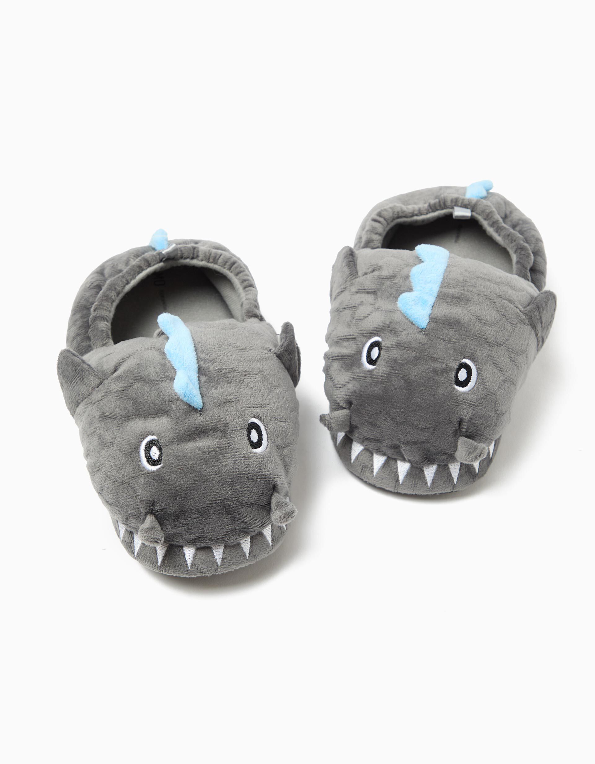 Comprar Online Pantufas, Menino, Cinzento