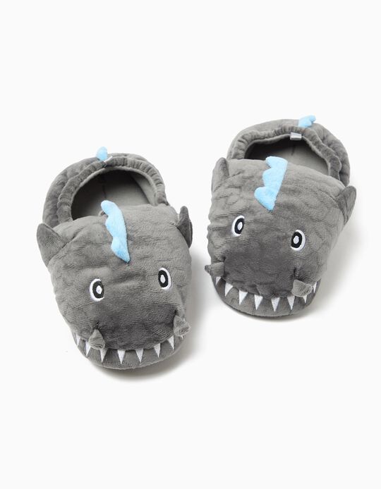 Comprar Online Pantufas, Menino, Cinzento