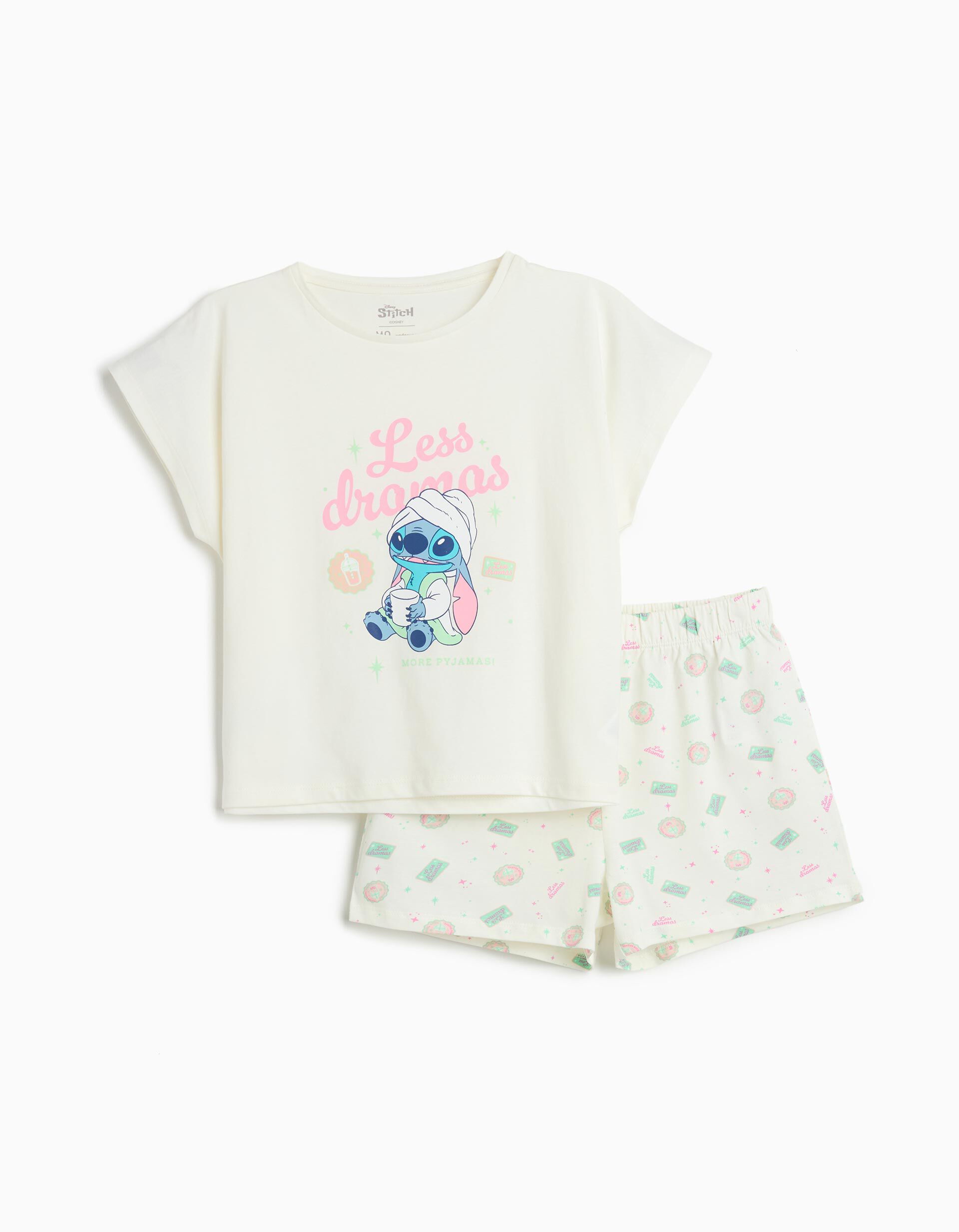 Comprar Online Pijama 'Stitch' &copy;Disney, Menina, Branco