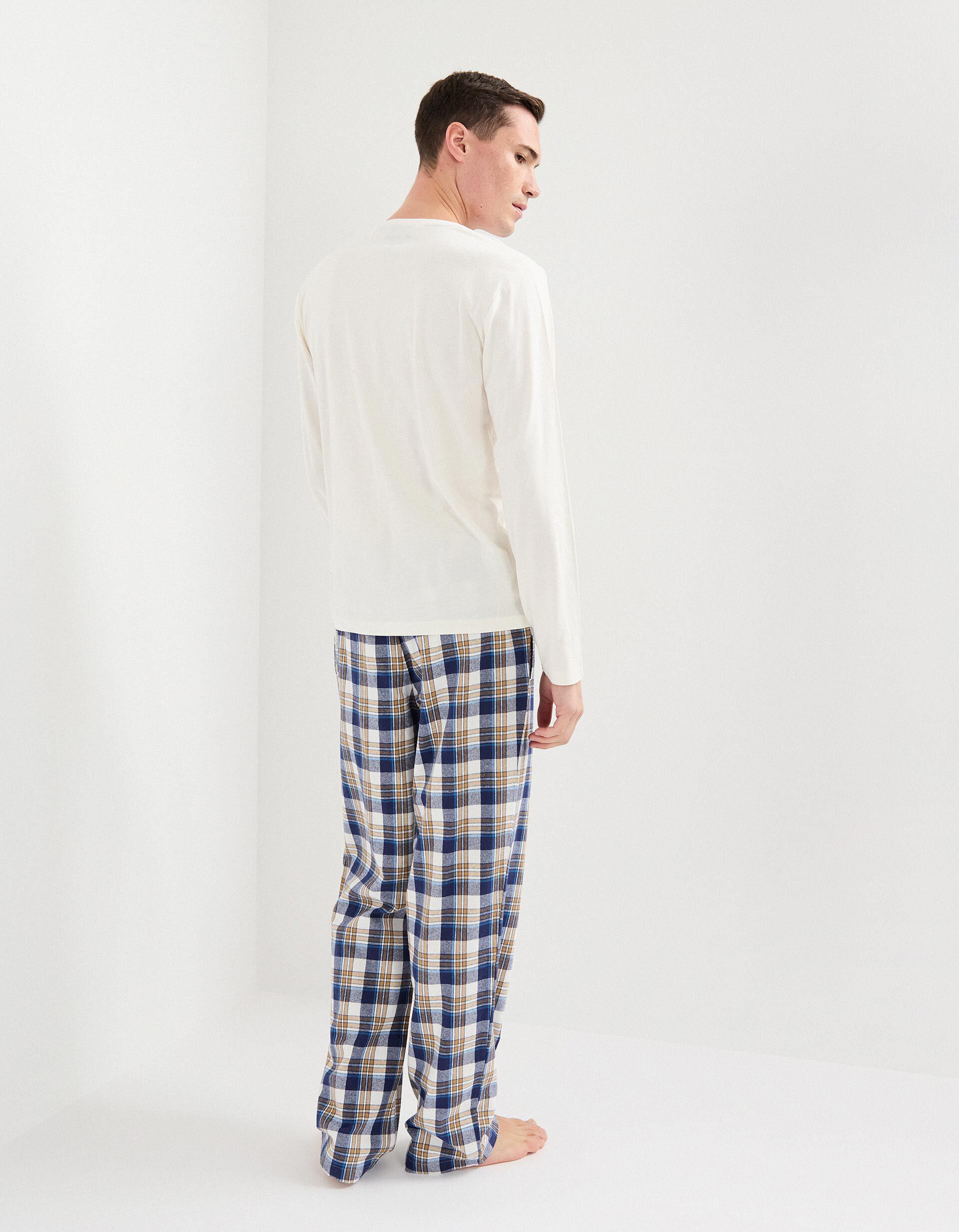 Comprar Online Pijama Algod&atilde;o, Homem, Branco