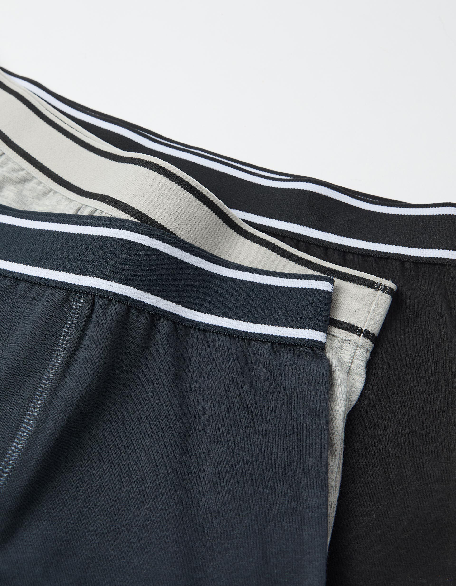 Comprar Online 3 Boxers, Homem, Preto/ Cinza