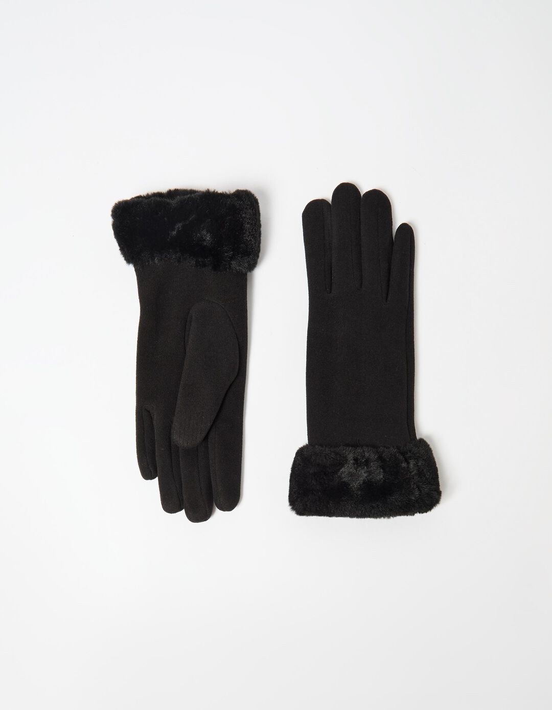 Luvas, Mulher, Preto