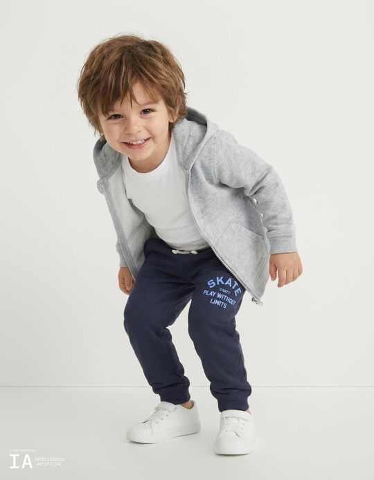 Comprar Online Cal&ccedil;as Jogging, Menino, Azul Escuro