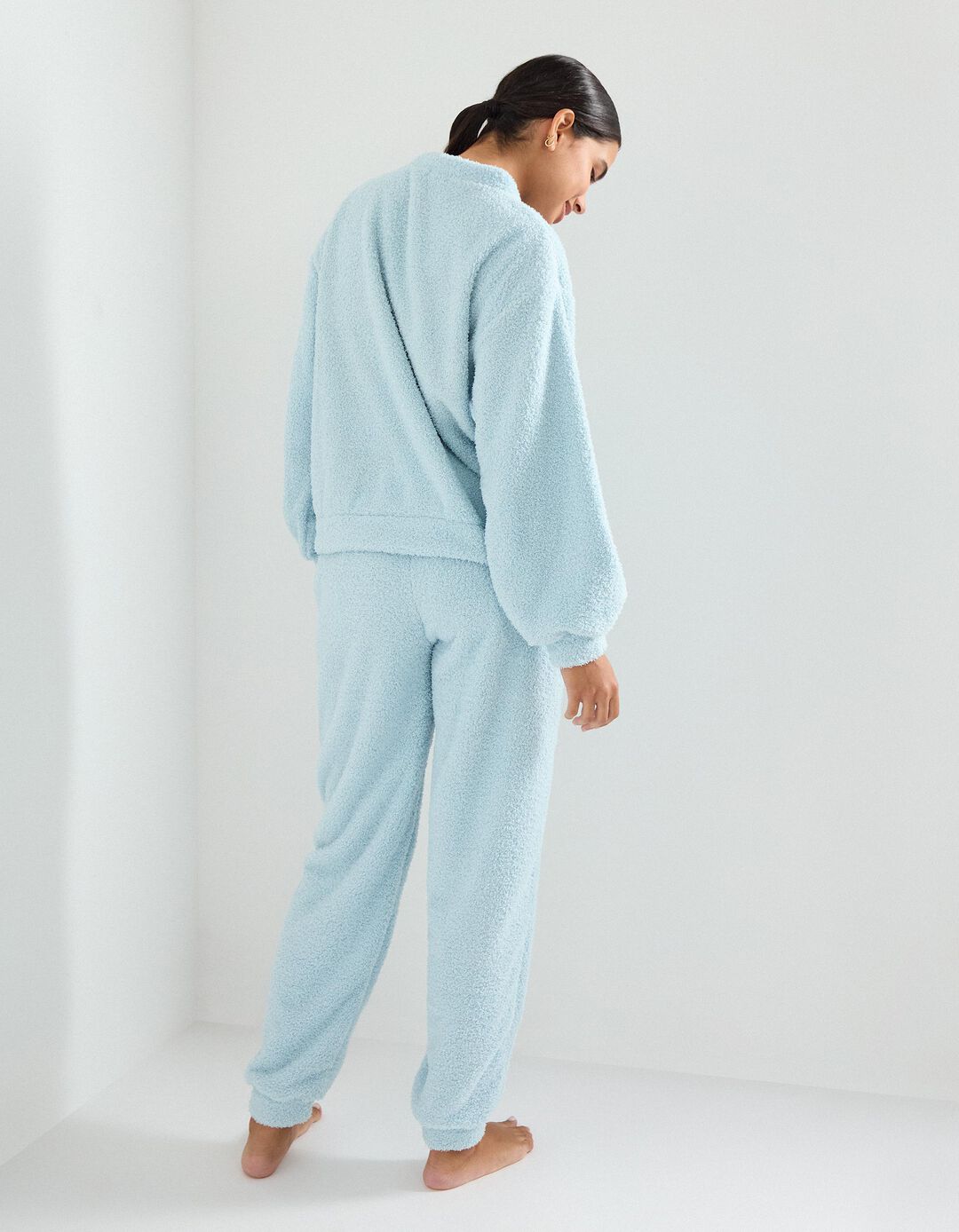 Pijama Polar, Mulher, Azul Claro 