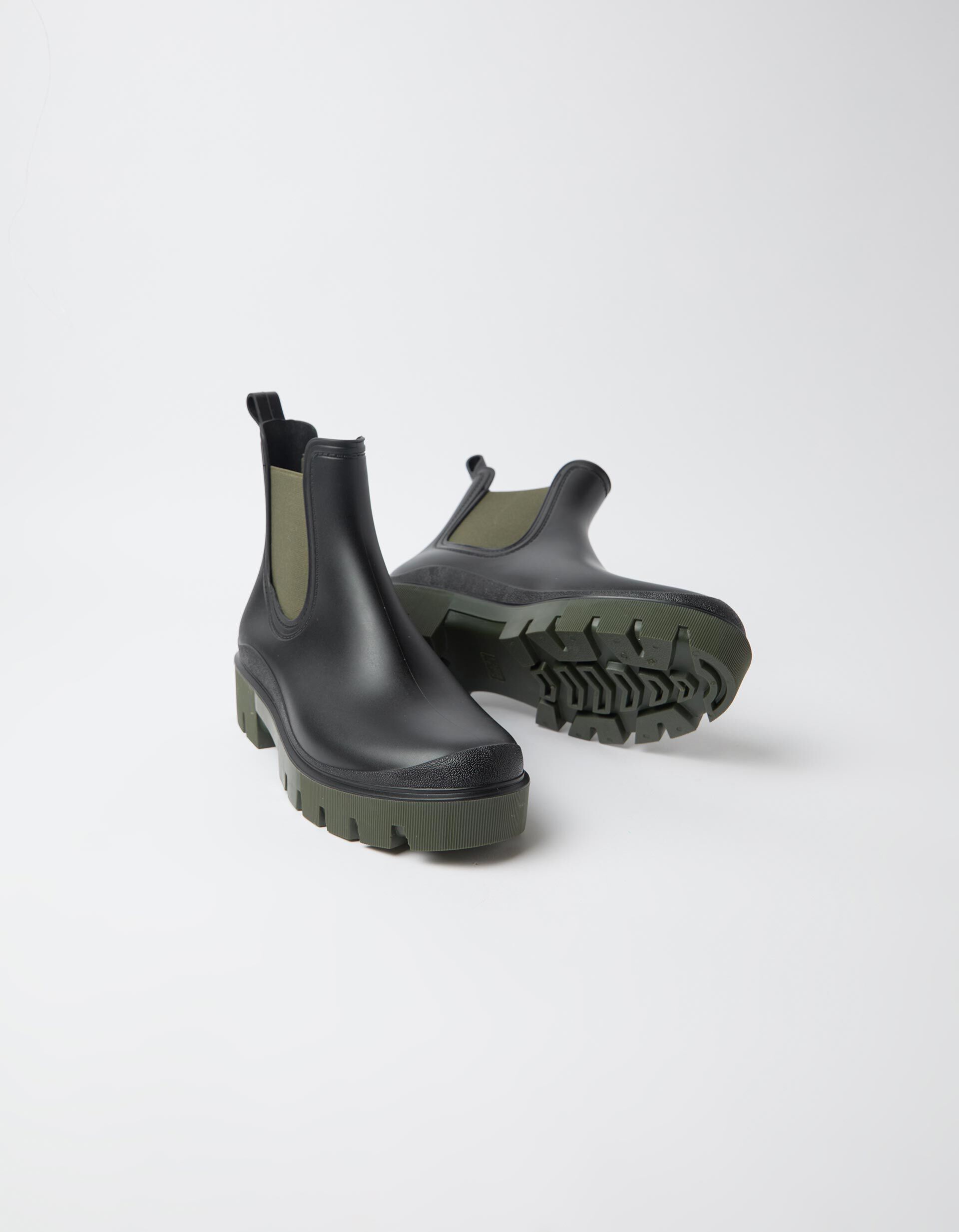 Comprar Online Botas Em Contraste, Mulher, Preto