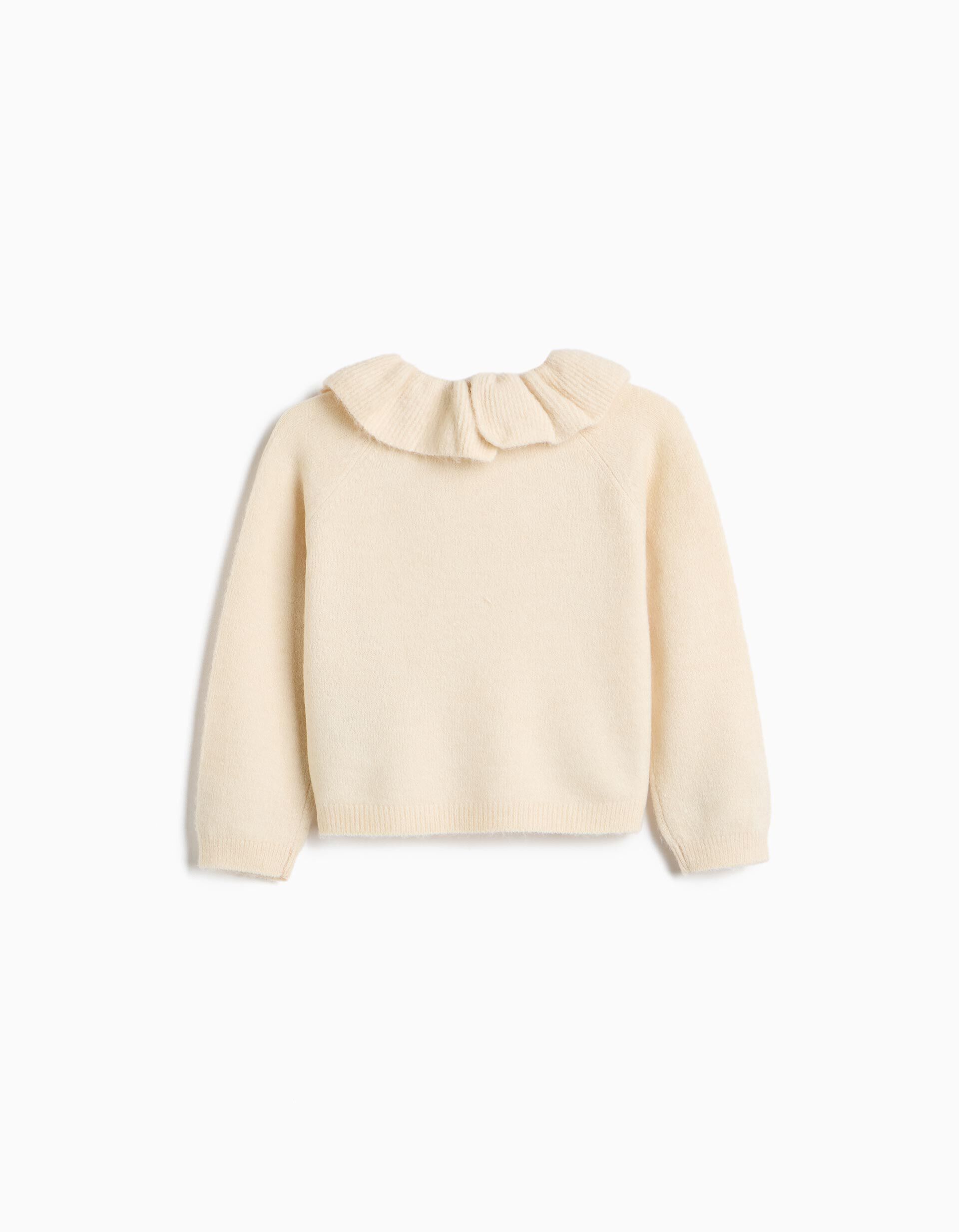 Comprar Online Camisola De Malha, Menina, Bege Claro