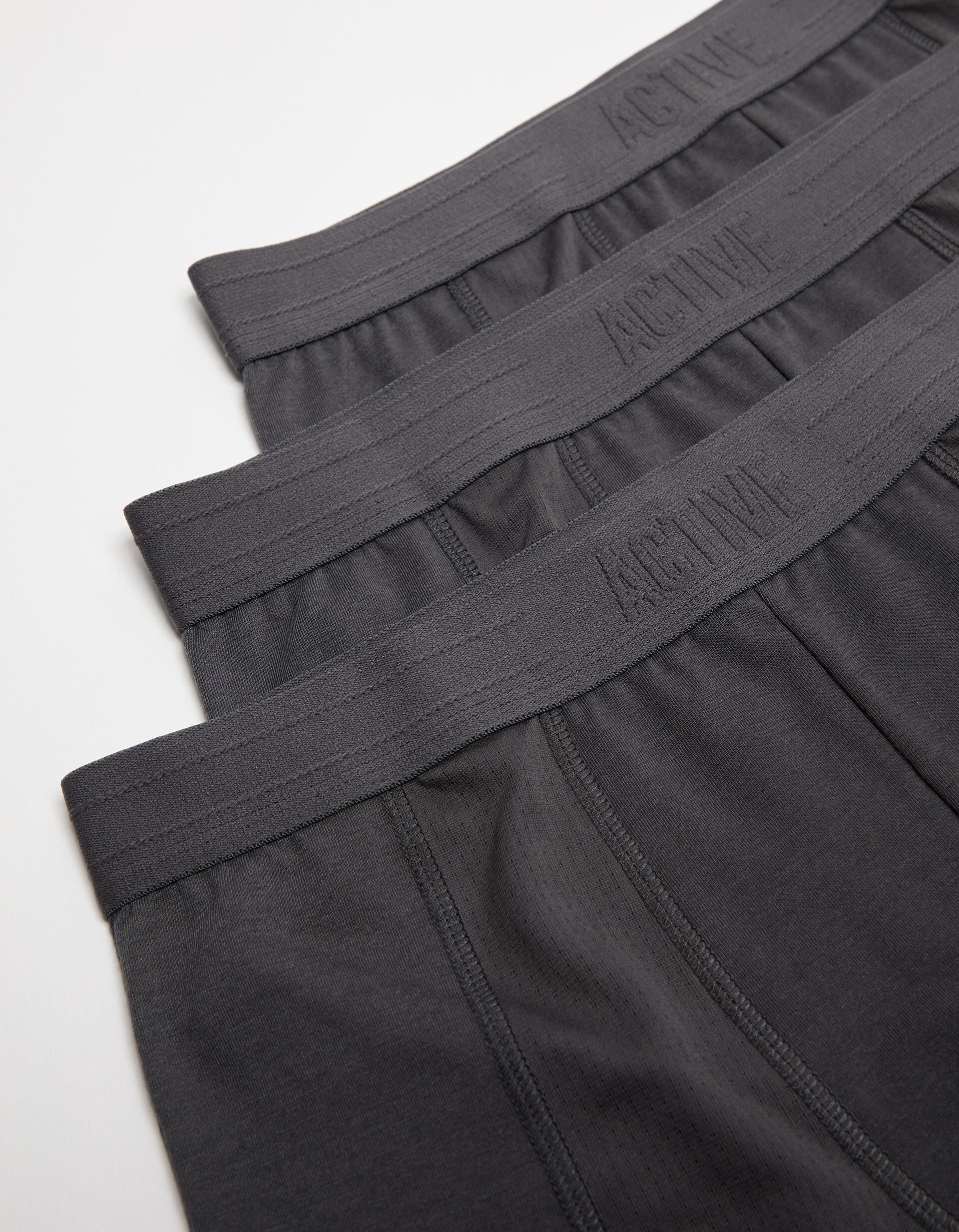 Comprar Online Pack 3 Boxers, Homem, Cinzento Escuro