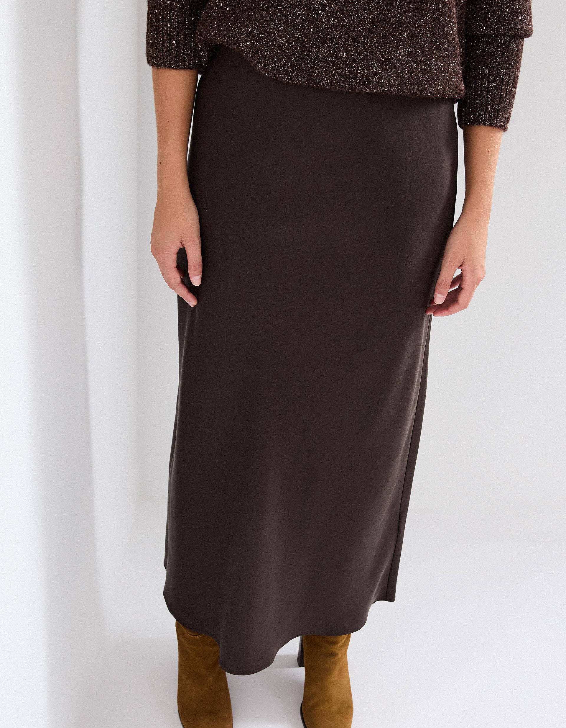 Comprar Online Saia Liocel, Mulher, Castanho Escuro