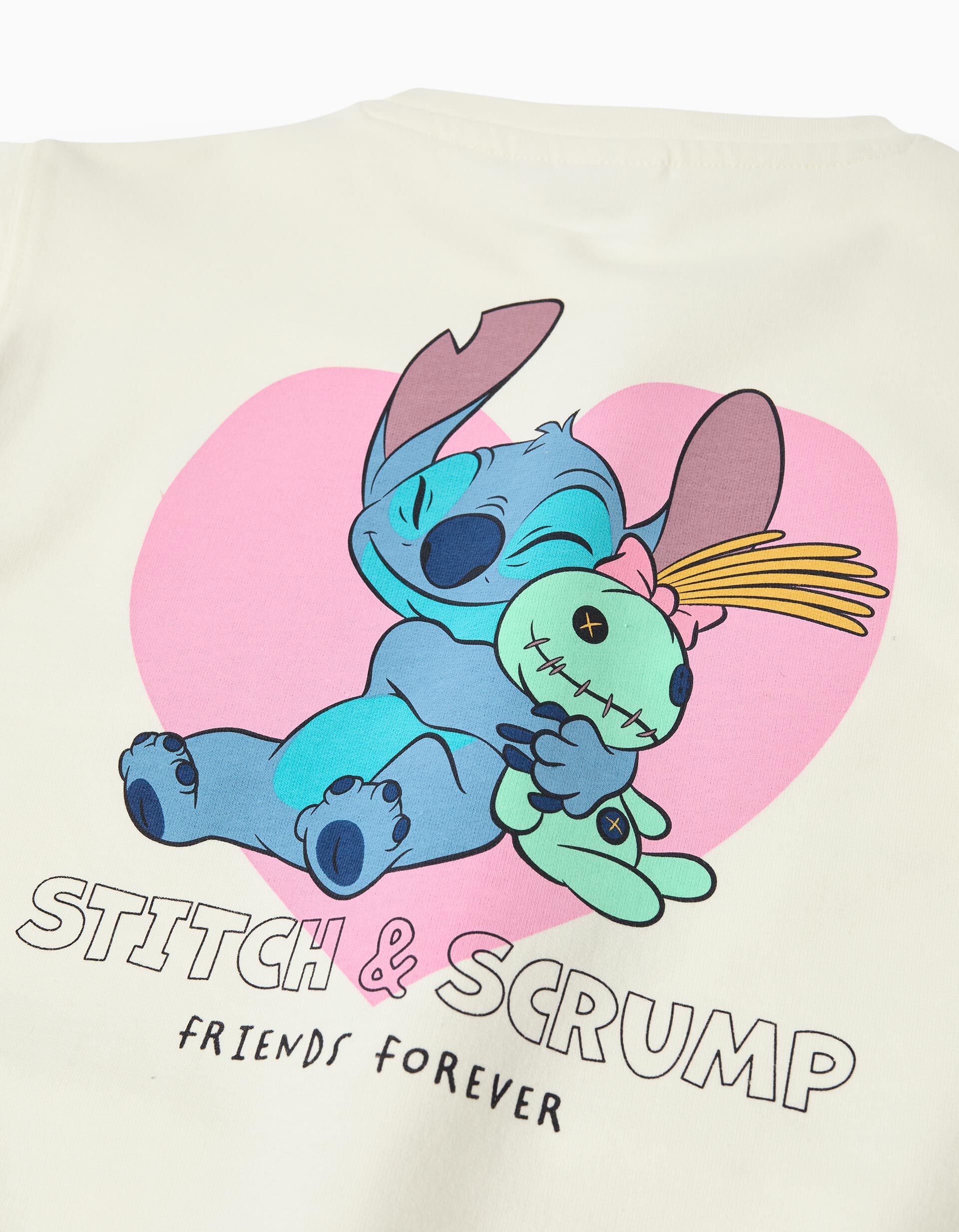 Comprar Online Sweatshirt de Felpa 'Stitch', Menina, Branco