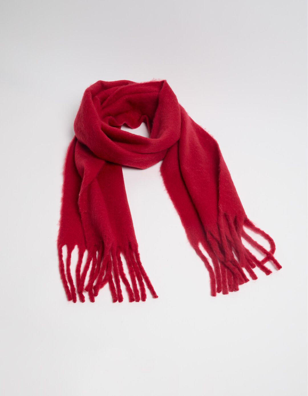 Cachecol Comprido Liso, Mulher, Vermelho