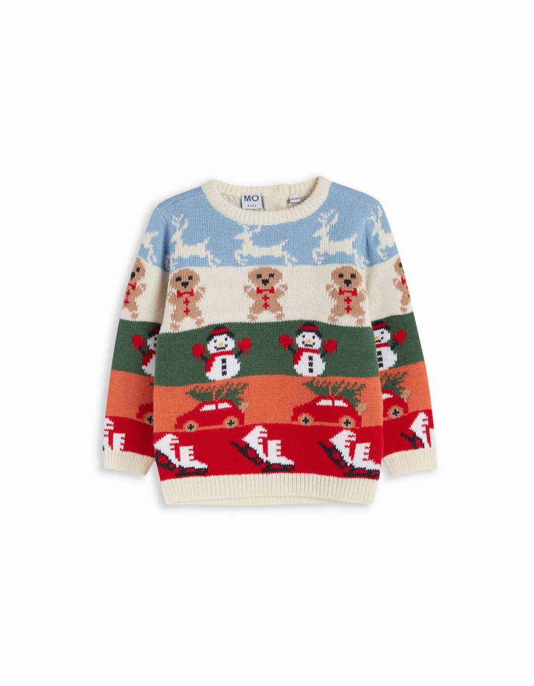 Family Knitted Sweater 'Christmas', Baby, Multiple colors