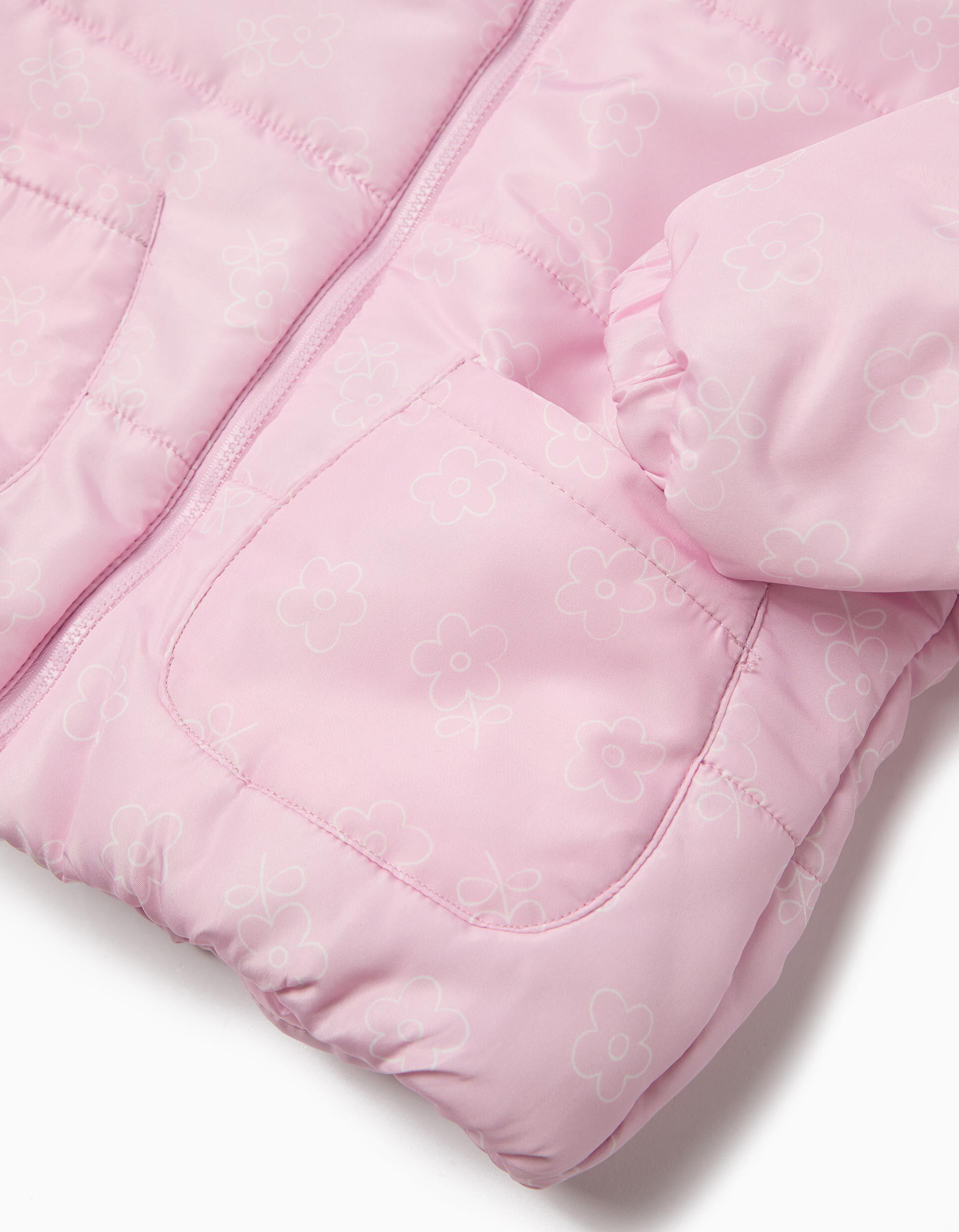 Comprar Online Casaco Acolchoado, Menina, Rosa Claro