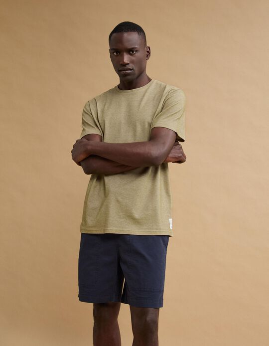 Comprar Online T-shirt Oxford, Homem, Verde