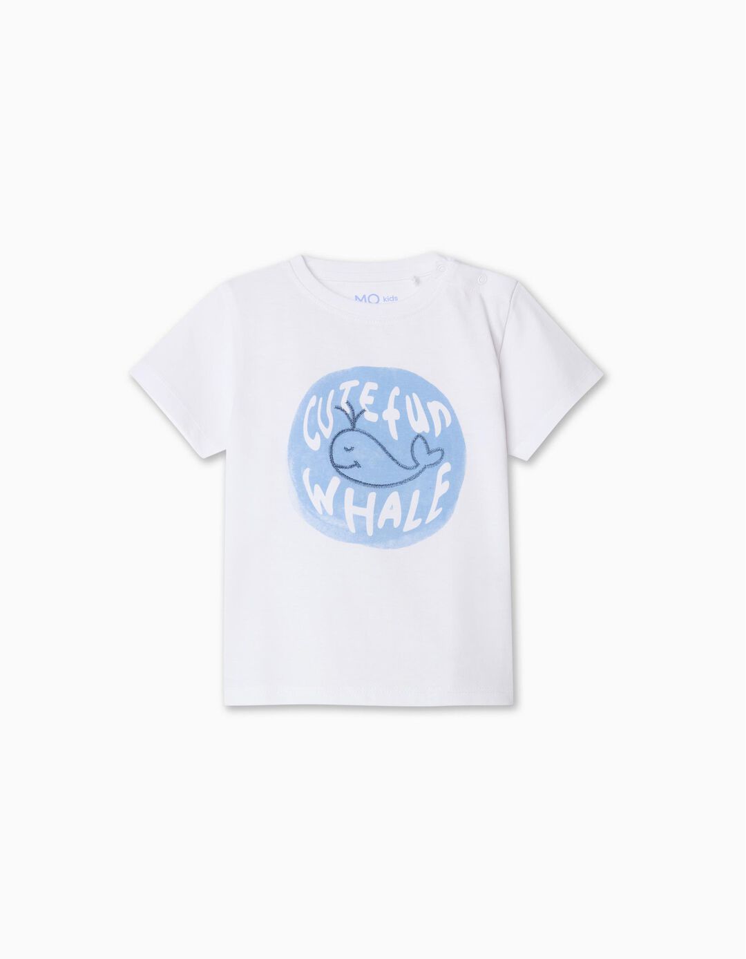 T-shirt, Bebé Menino, Branco