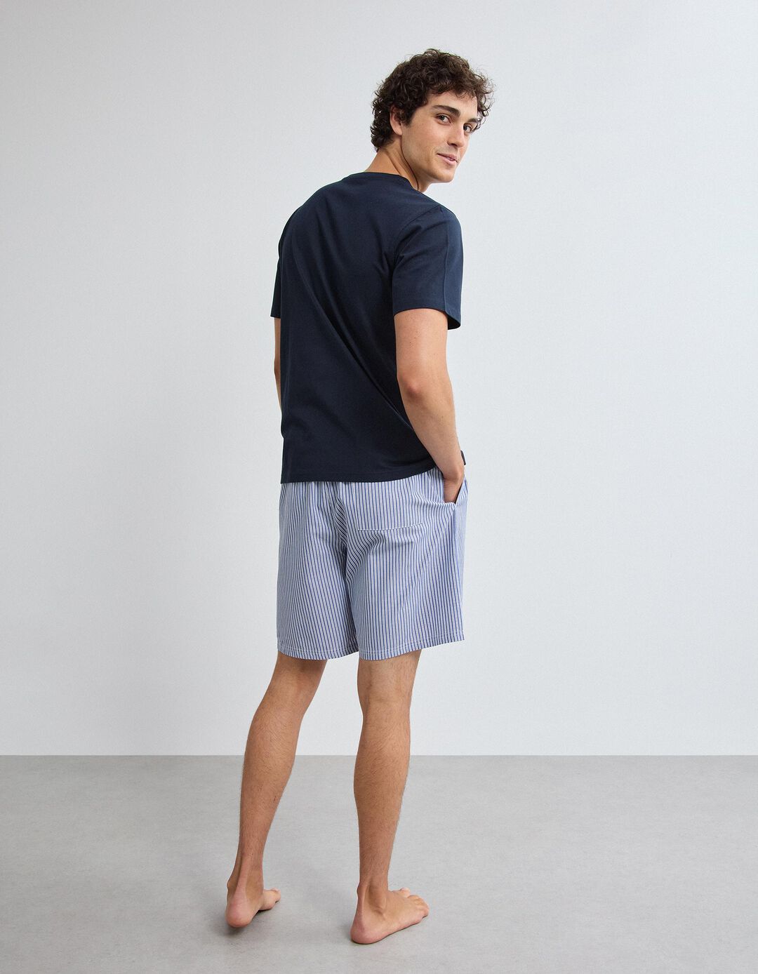 Pijama, Homem, Azul Escuro
