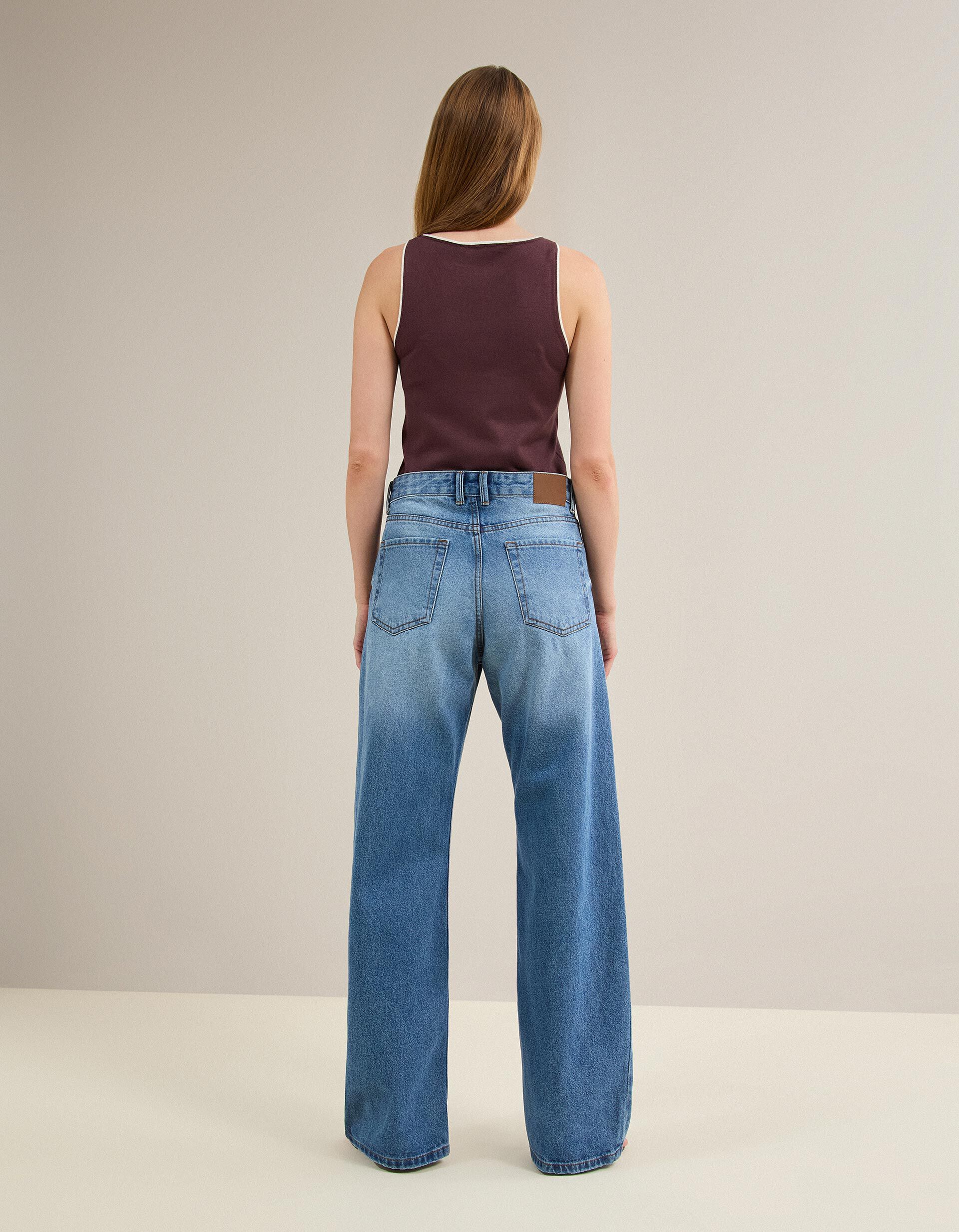 Comprar Online Cal&ccedil;as De Ganga 'Wide Leg', Mulher, Azul 