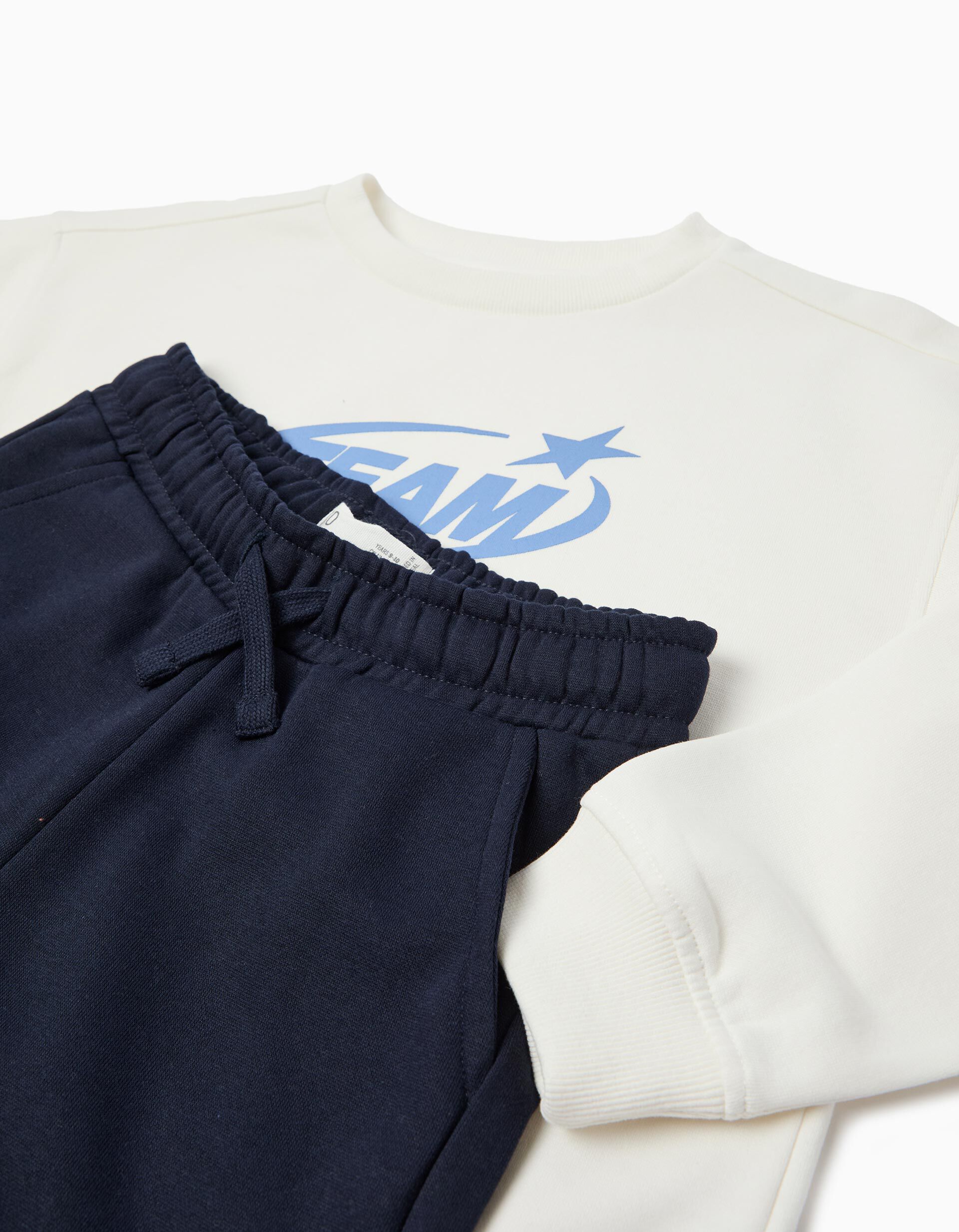 Comprar Online Conjunto de Jogging, Menino, Branco