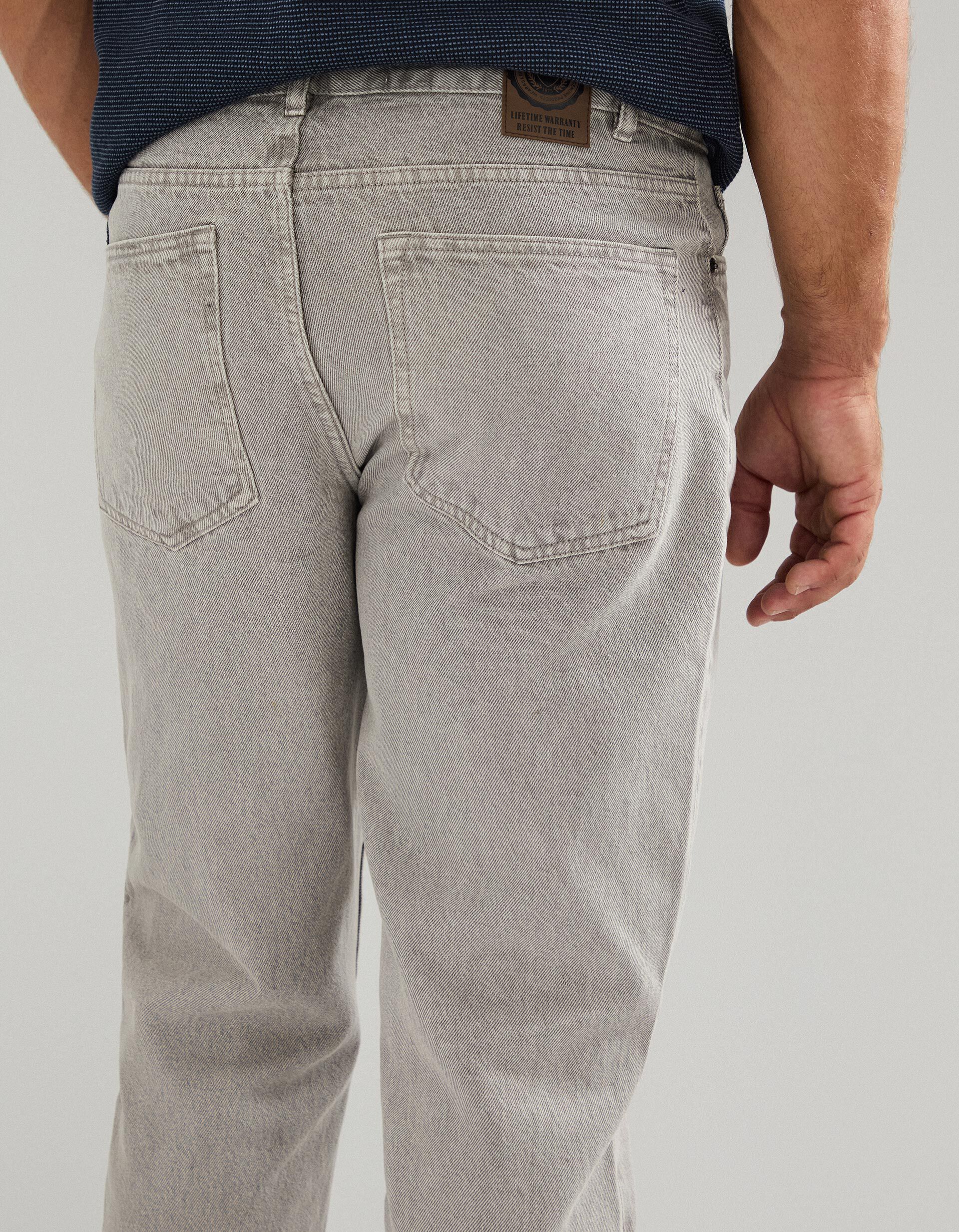 Comprar Online Cal&ccedil;as 'Relaxed Fit', Homem, Cinzento