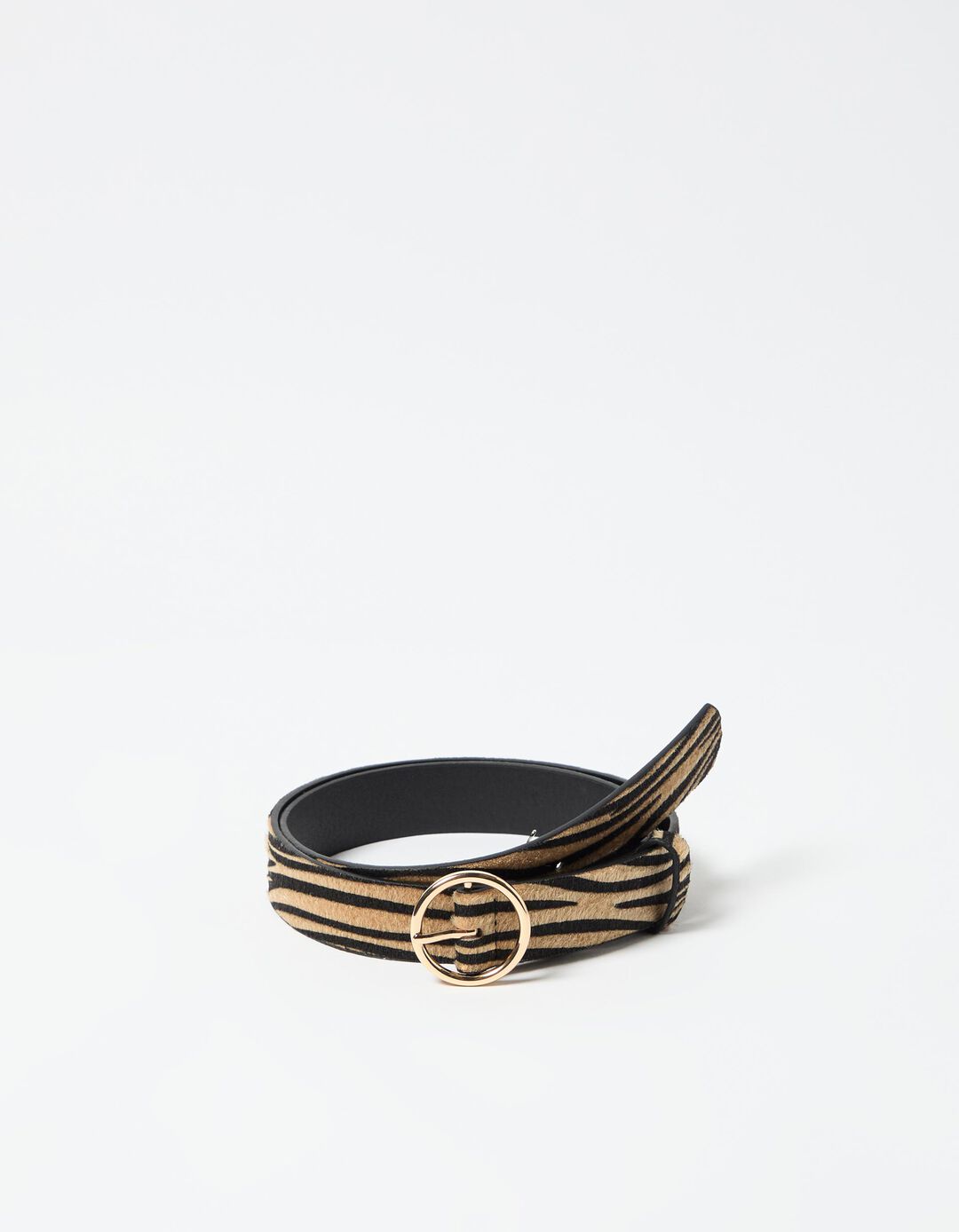 Cinto Animal Print, Mulher, Bege 