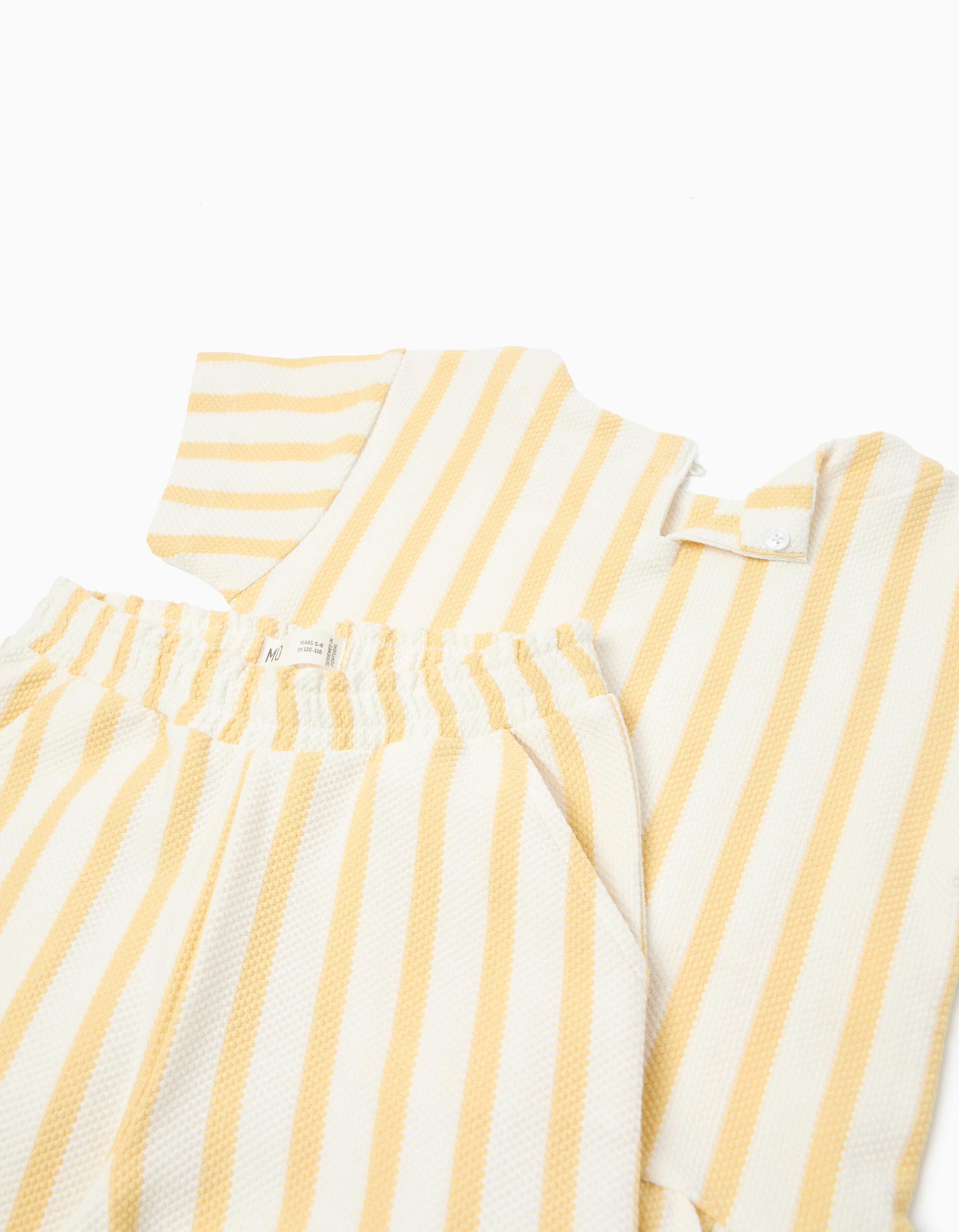 Comprar Online Conjunto T-shirt e Cal&ccedil;as, Menina, Amarelo Claro