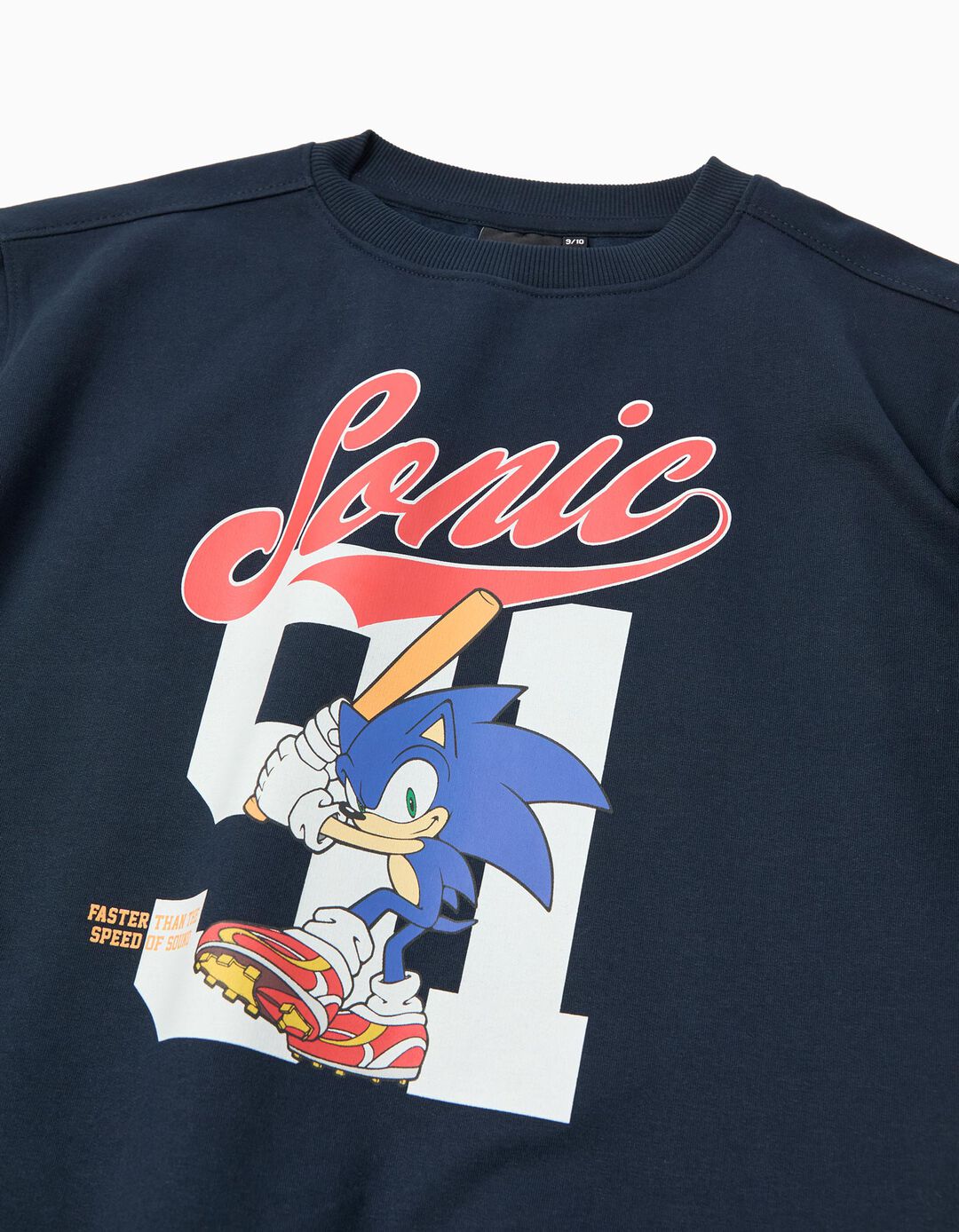 Sweatshirt 'Sonic', Menino, Azul Escuro