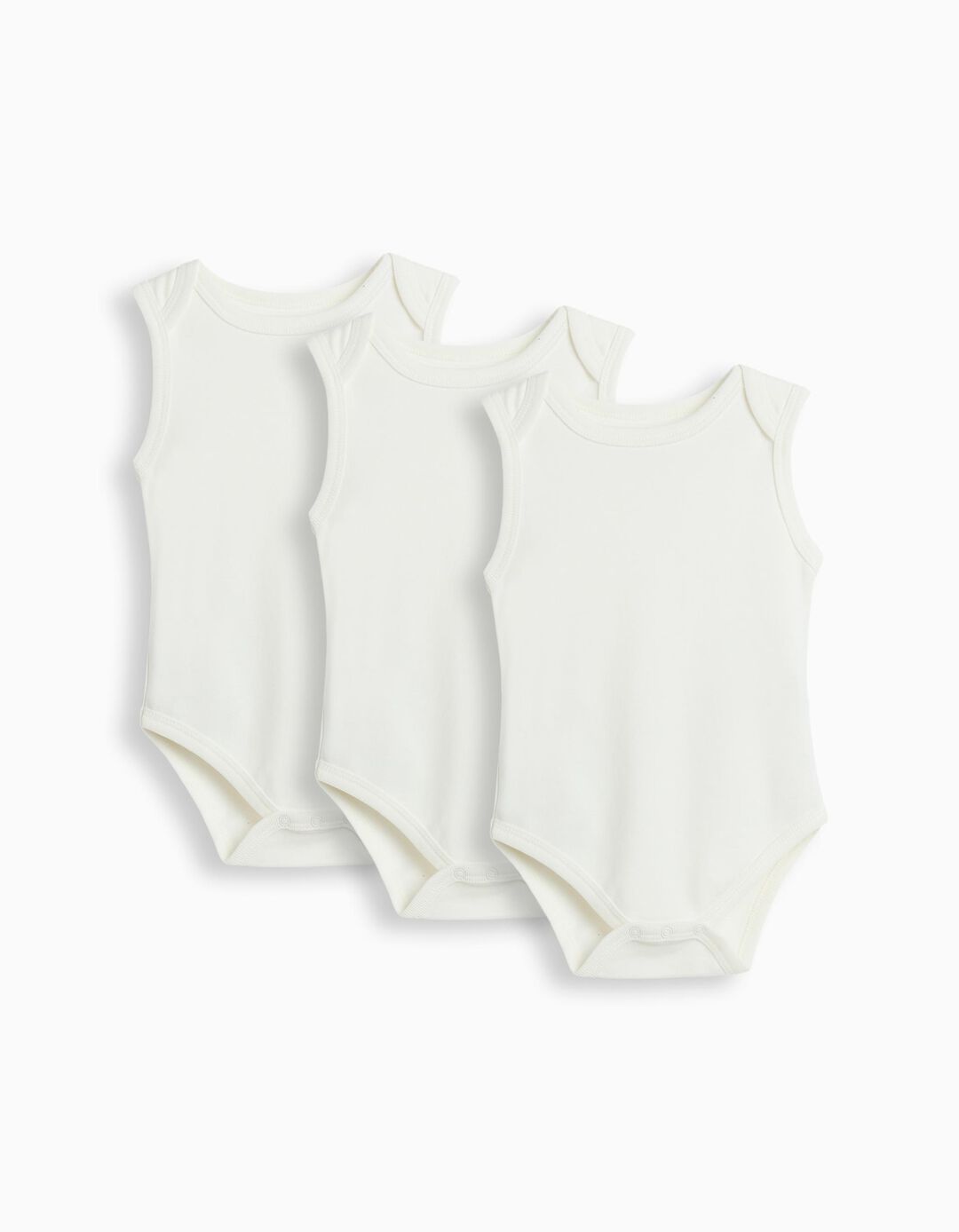 Pack 3 Bodies Sem Mangas, Menino, Multicor