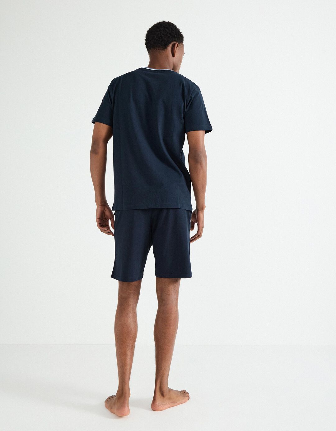 Pijama Jersey, Homem, Azul Escuro