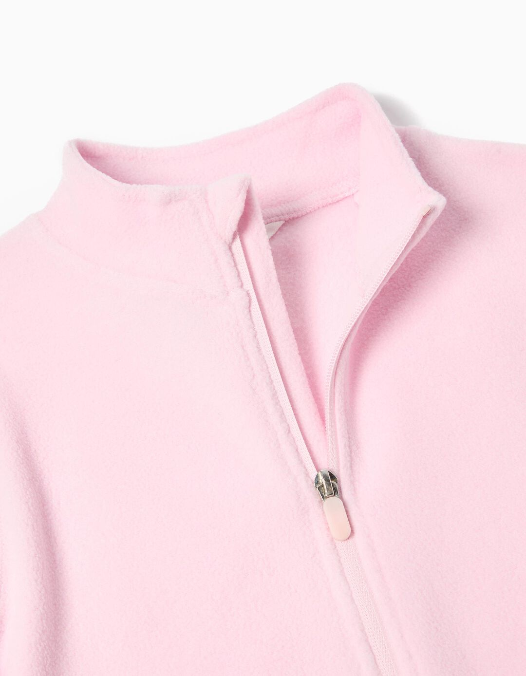 Casaco Polar, Menina, Rosa Claro