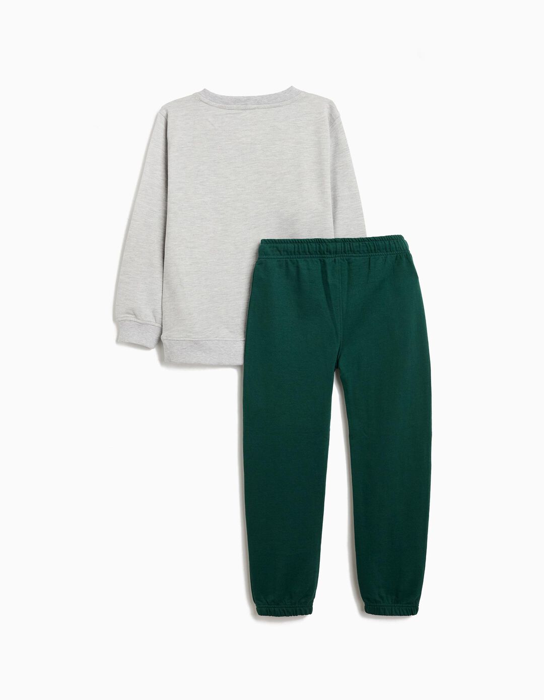 Conjunto de Jogging, Menino, Cinzento Claro