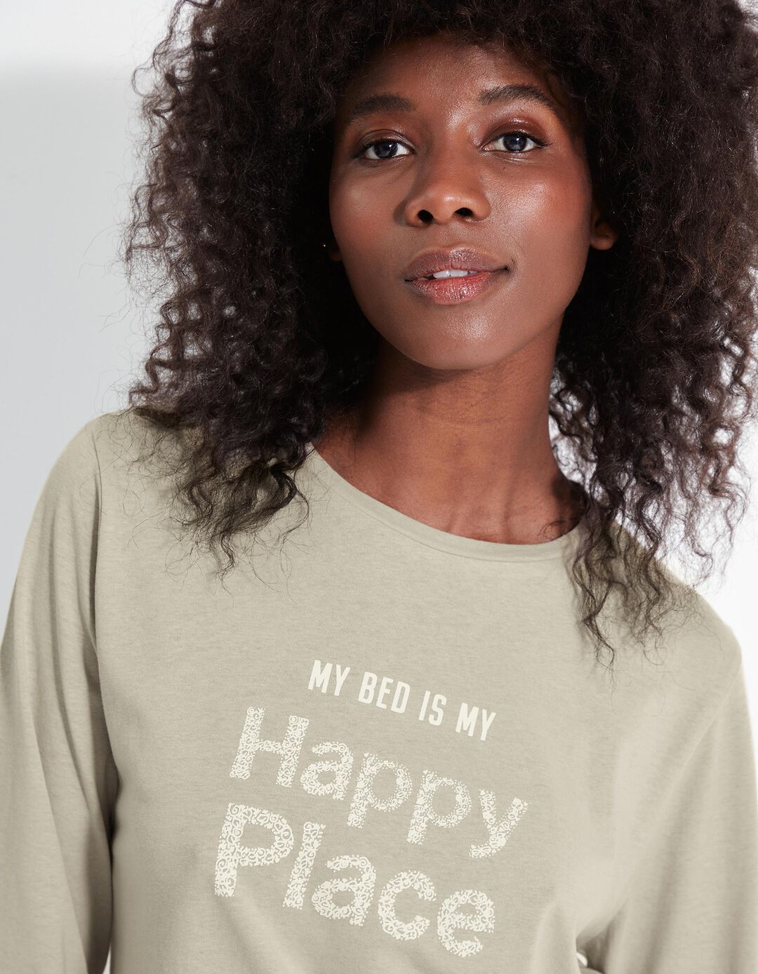 Pijama Jersey, Mulher, Cinzento