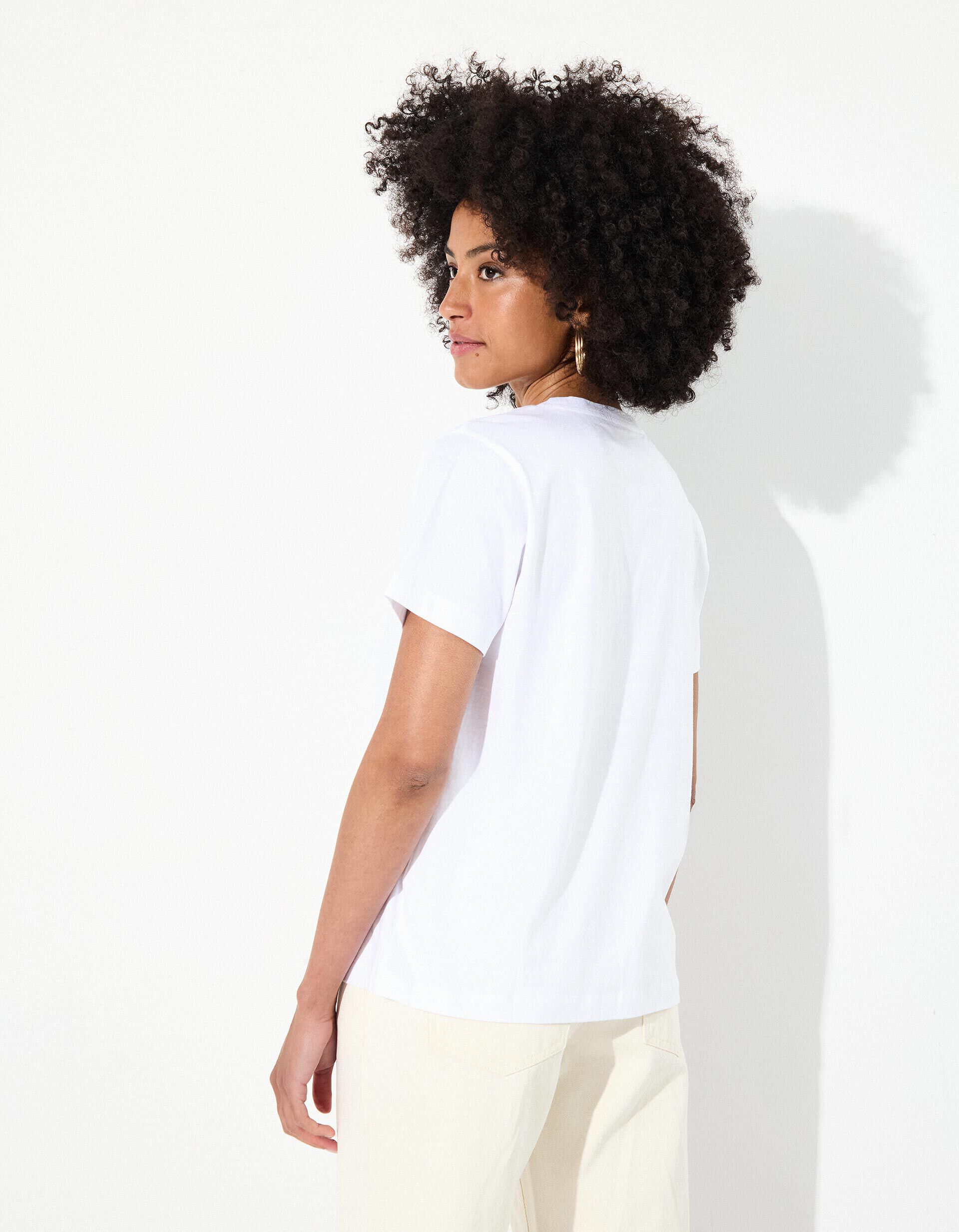Comprar Online T-shirt, Mulher, Branco